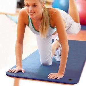 Gymnastikmatte Frau