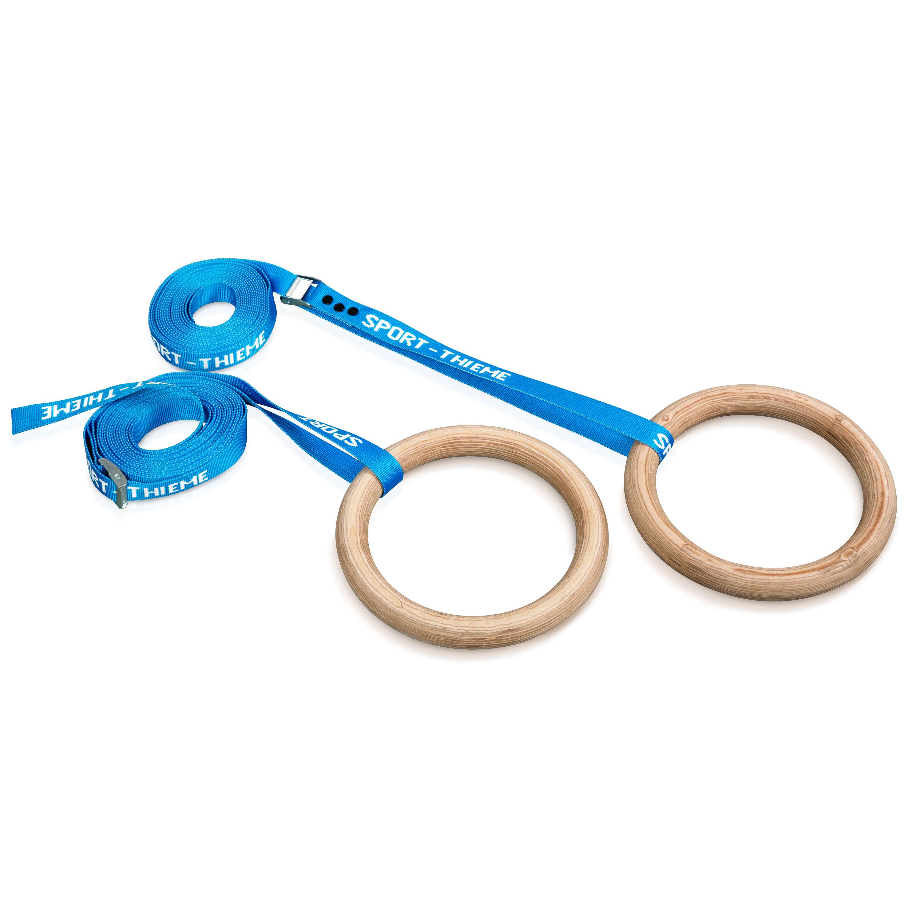 Sport-Thieme Turnringe-Set „Indoor“, Blau, Erwachsene