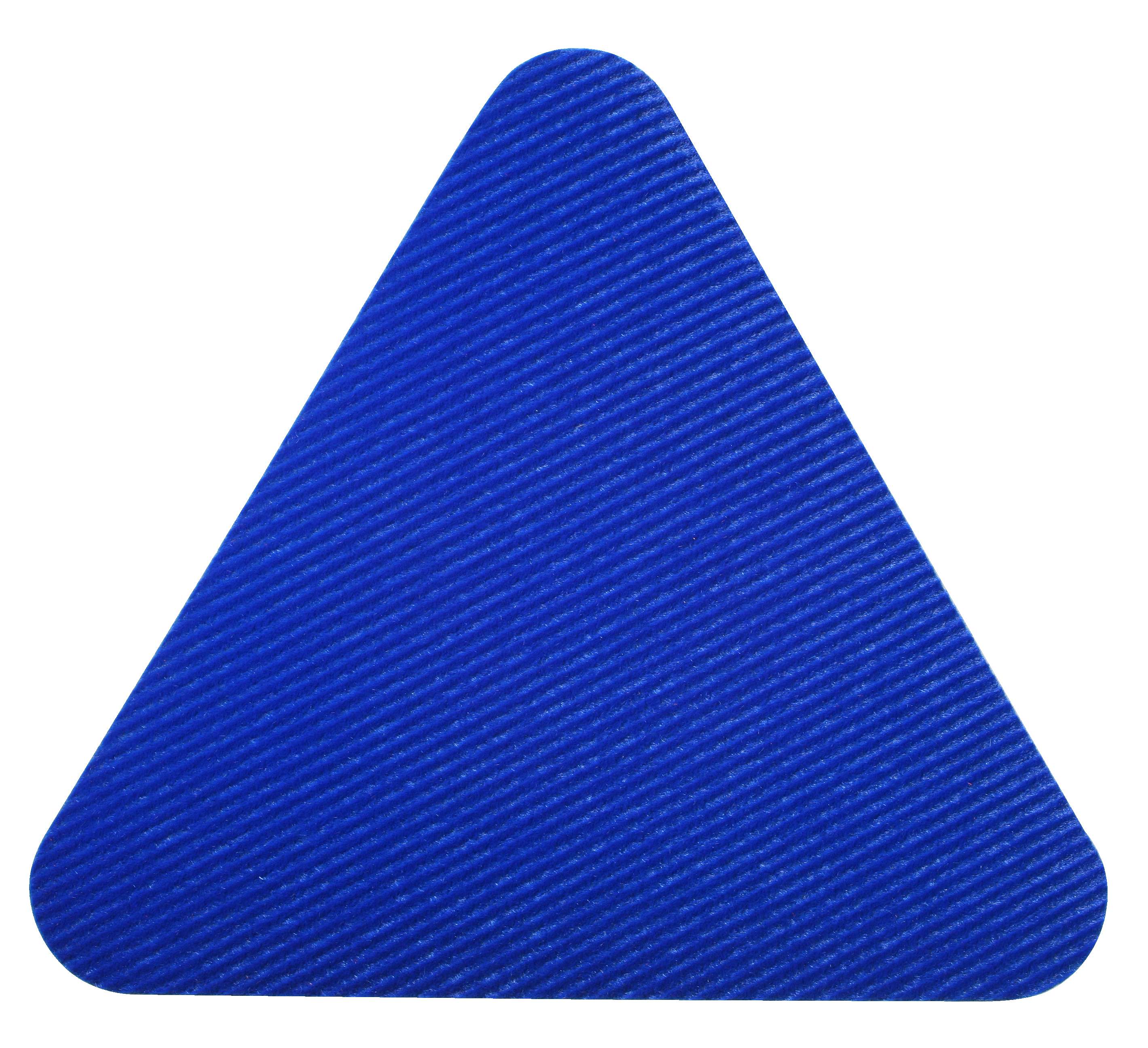 Sport-Thieme Sportfliese, Blau, Dreieck, Kantenlänge 30 cm
