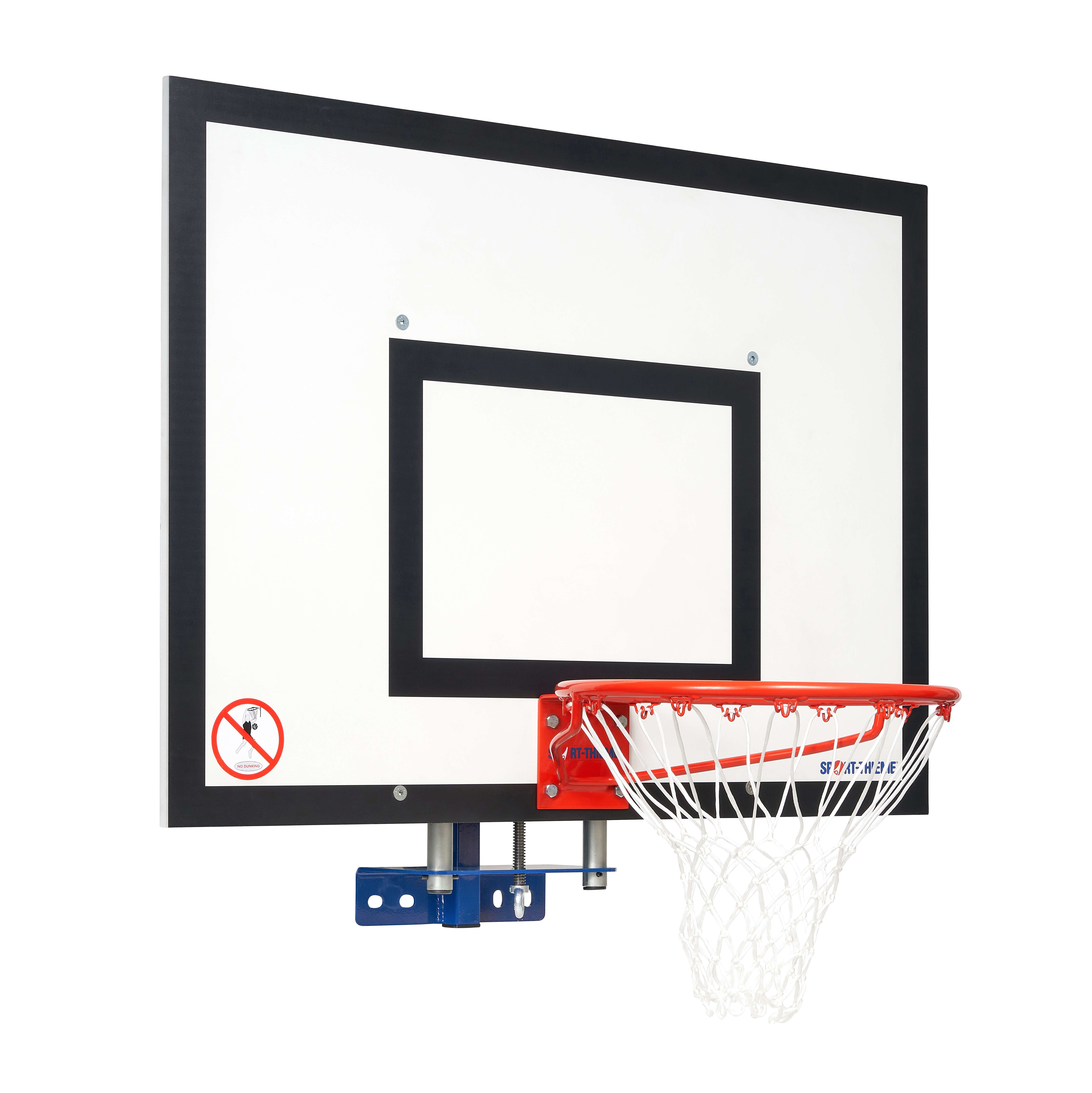 Sport-Thieme Basketball-Wandanlage „Verstellbar“, Mit Höhenverstellung
