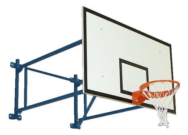 Sport-Thieme Basketball-Wandanlage „Starre Ausführung“, Betonwand