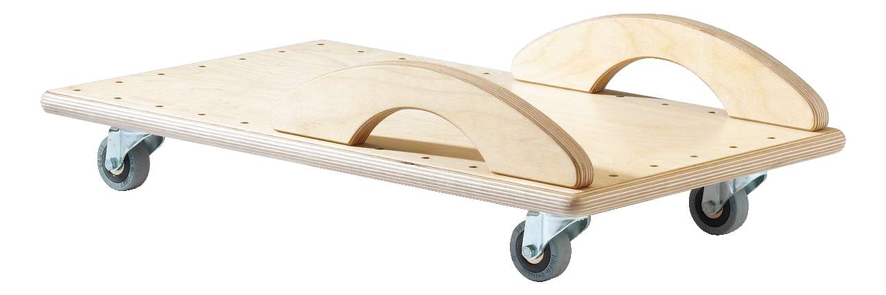 Pedalo Rollbrett „Classic“, Mit Seitenwangen