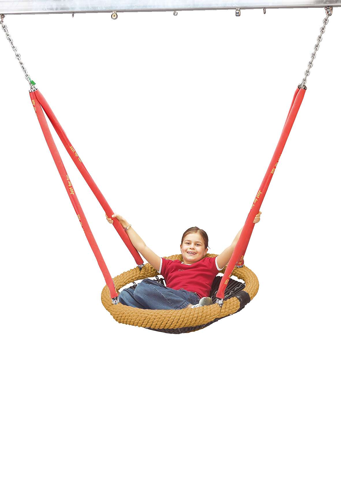 Huck Seiltechnik Schaukelsitz „Mini-Vogelnest“, Aufhängehöhe 200 cm, Hanf