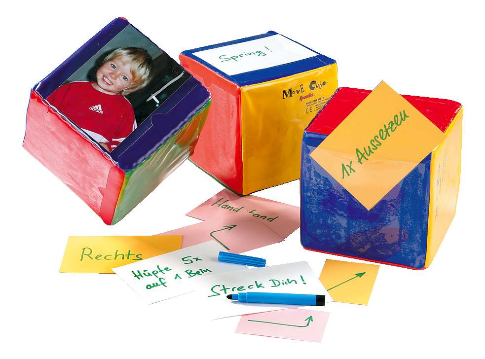 Spordas Schaumstoffwürfel-Set „Movecubes“