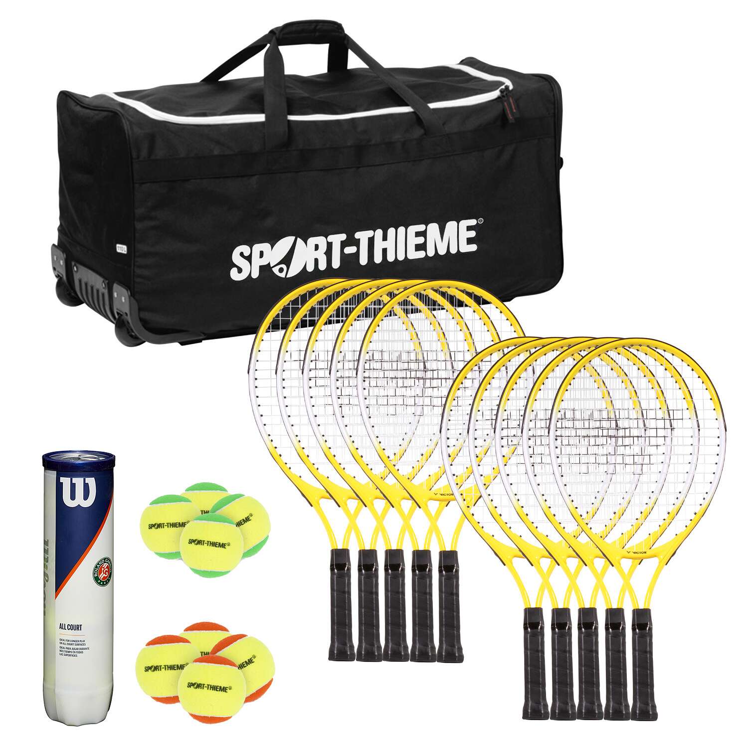 Sport-Thieme Tennis-Set „Stufe 2“, Fortgeschrittene