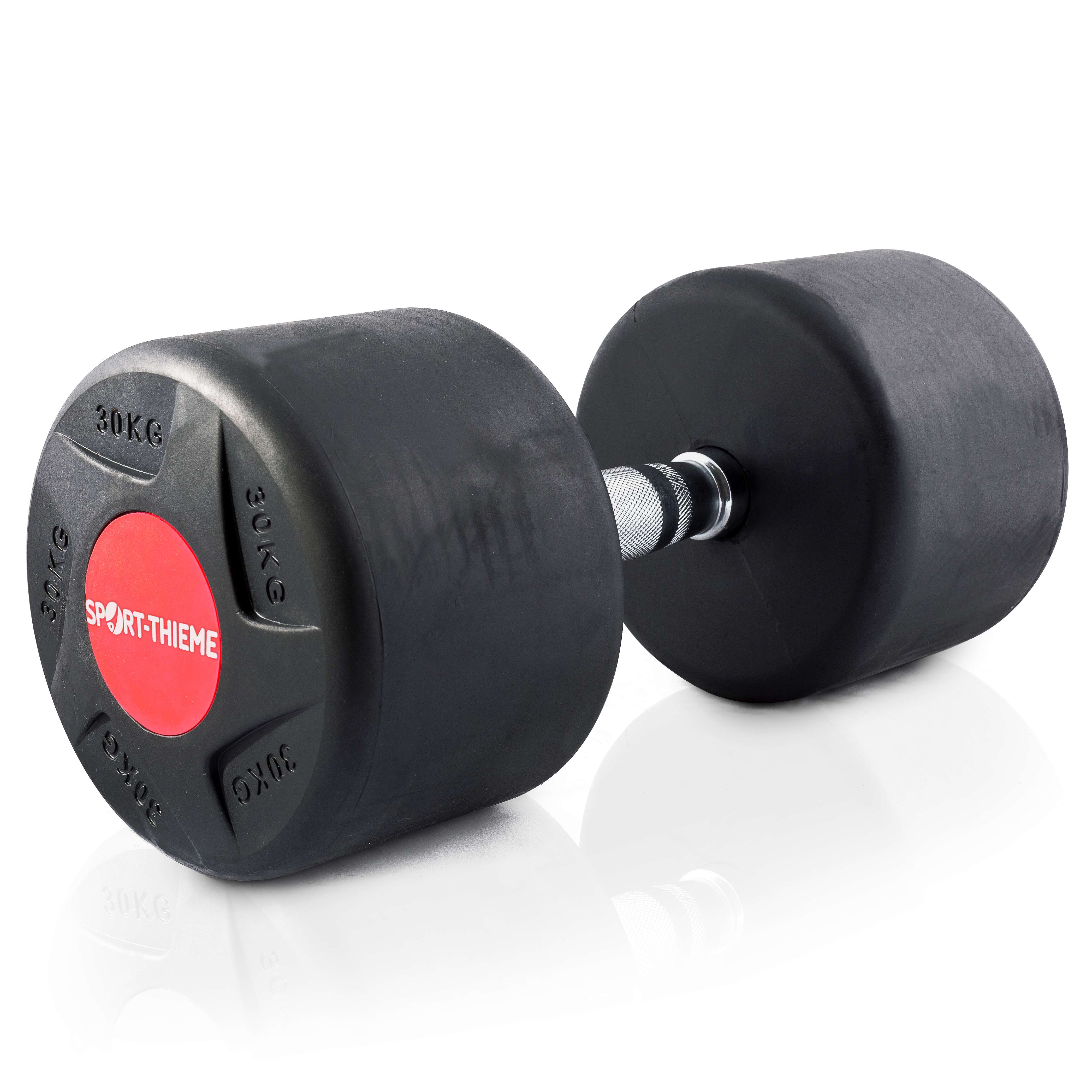 Sport-Thieme Kompakthantel „Gummi“, 30 kg