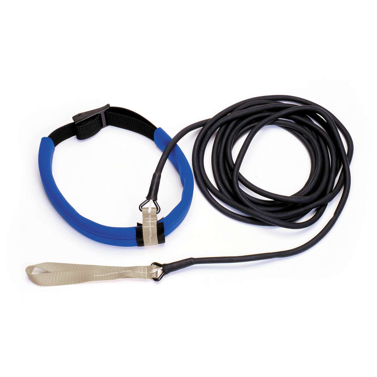 StrechCordz Zugseil „Aqua-Gym Long Belt“, Silber, Zugstärke 1,3–3,6 kg