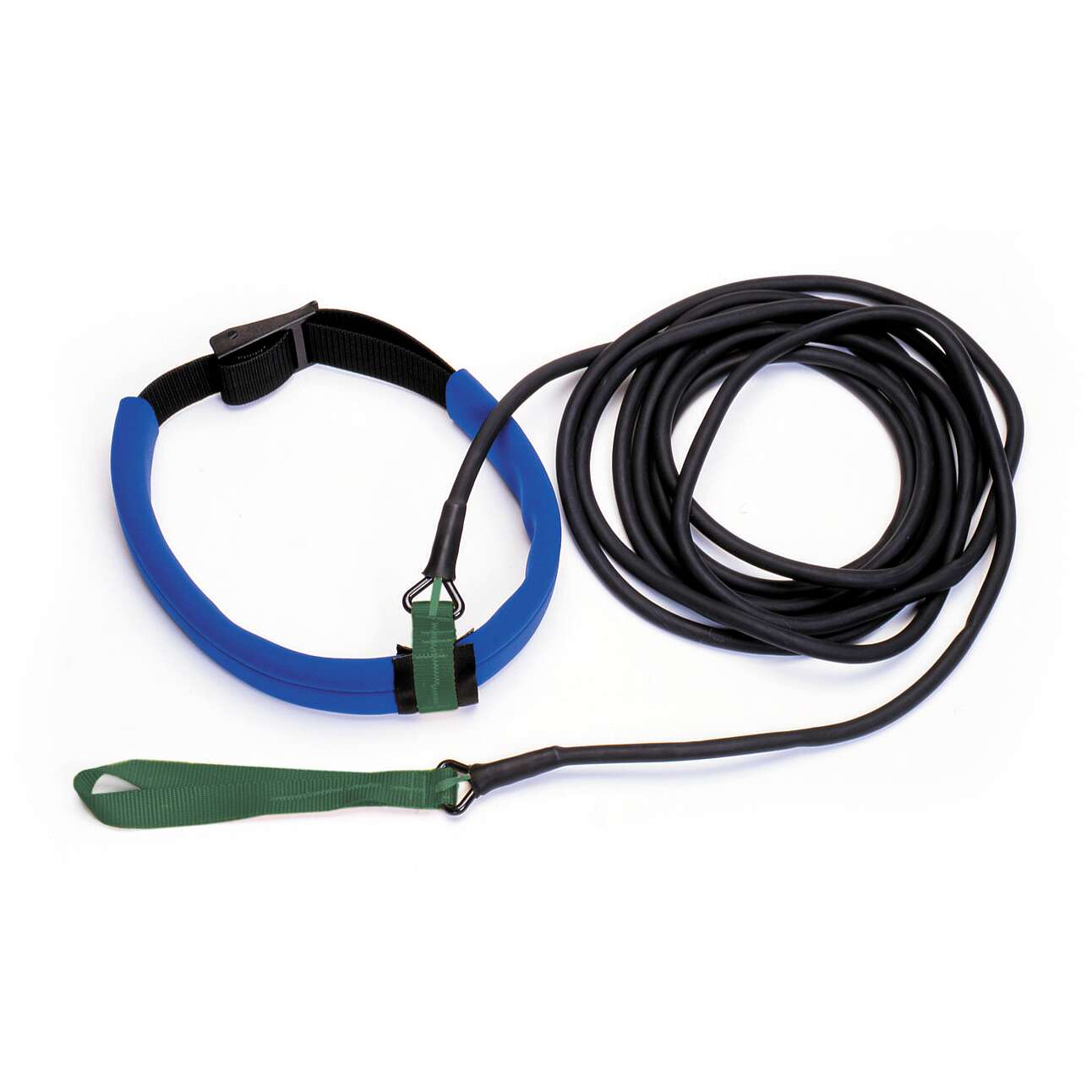StrechCordz Zugseil „Aqua-Gym Long Belt“, Grün, Zugstärke 3,6–10,8 kg