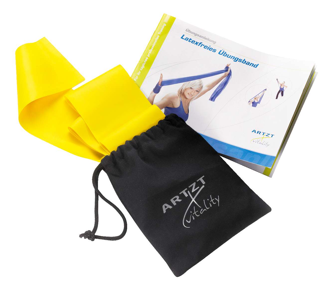Artzt Vitality Fitnessband latexfrei, Gelb, 25 m