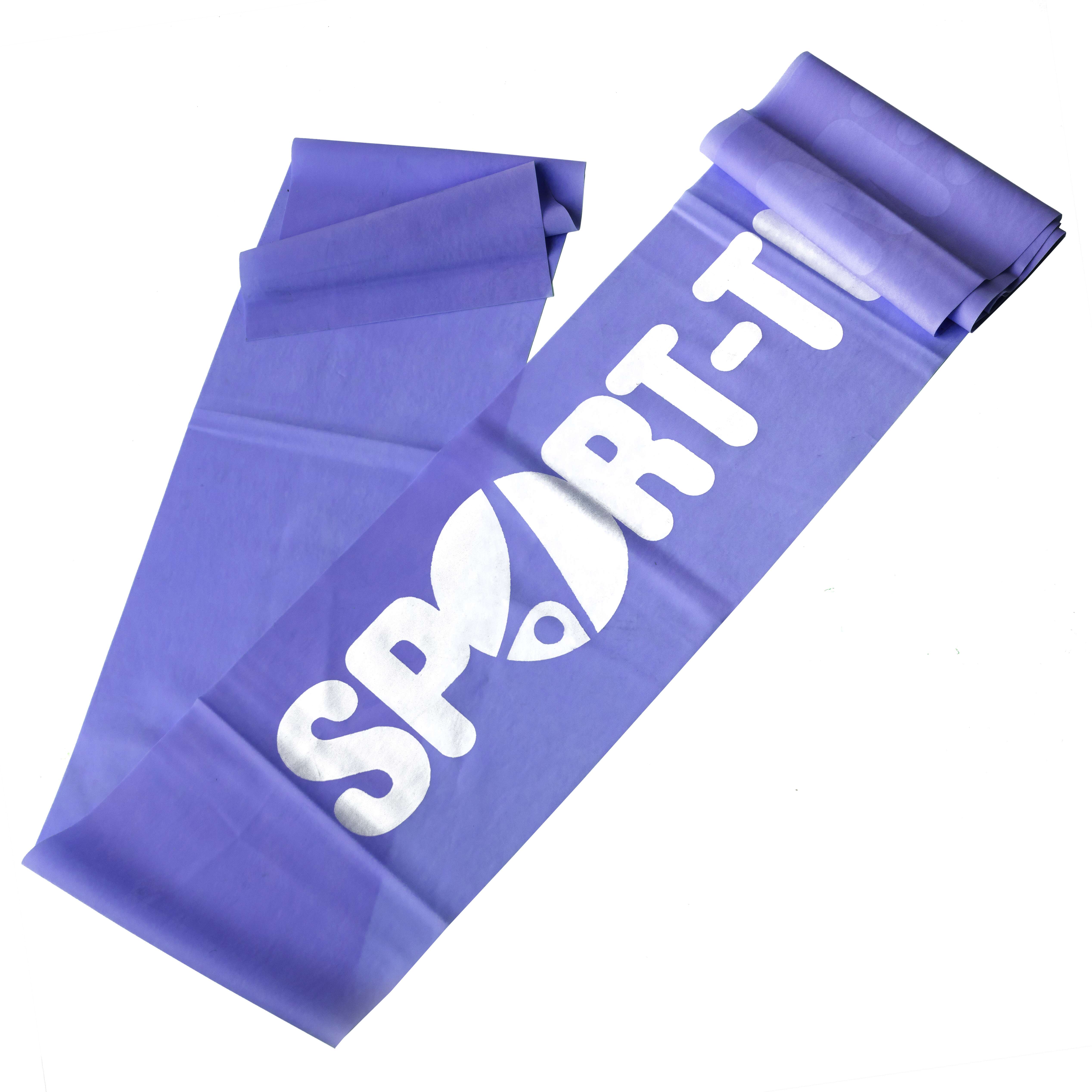 Sport-Thieme Fitnessband „150“, Violett, 2 m x 15 cm
