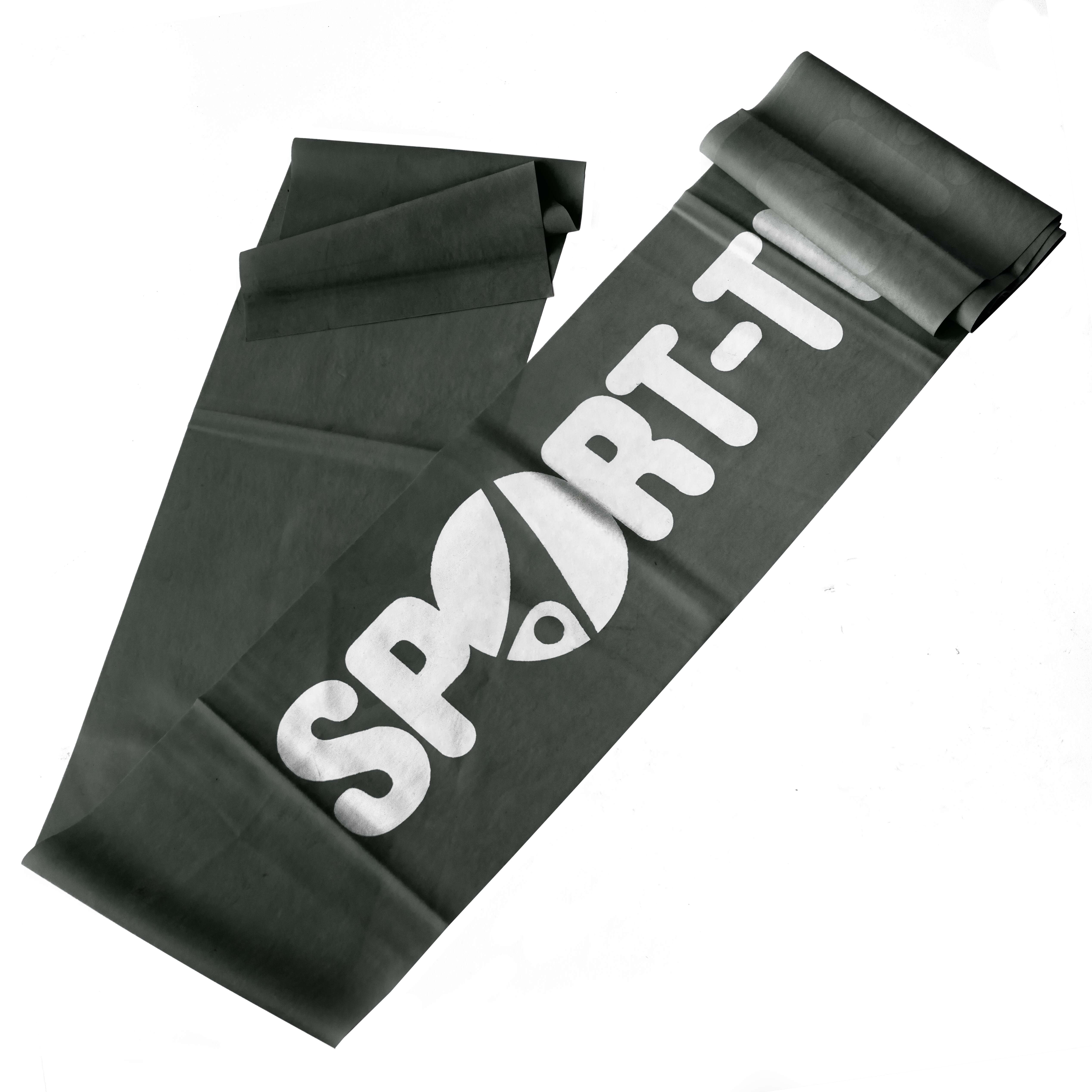 Sport-Thieme Fitnessband „150“, Schwarz, 2 m x 15 cm