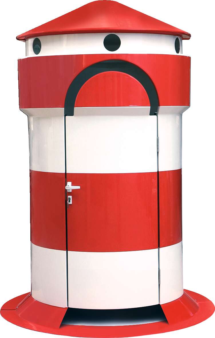 Umkleidekabine „Leuchtturm“