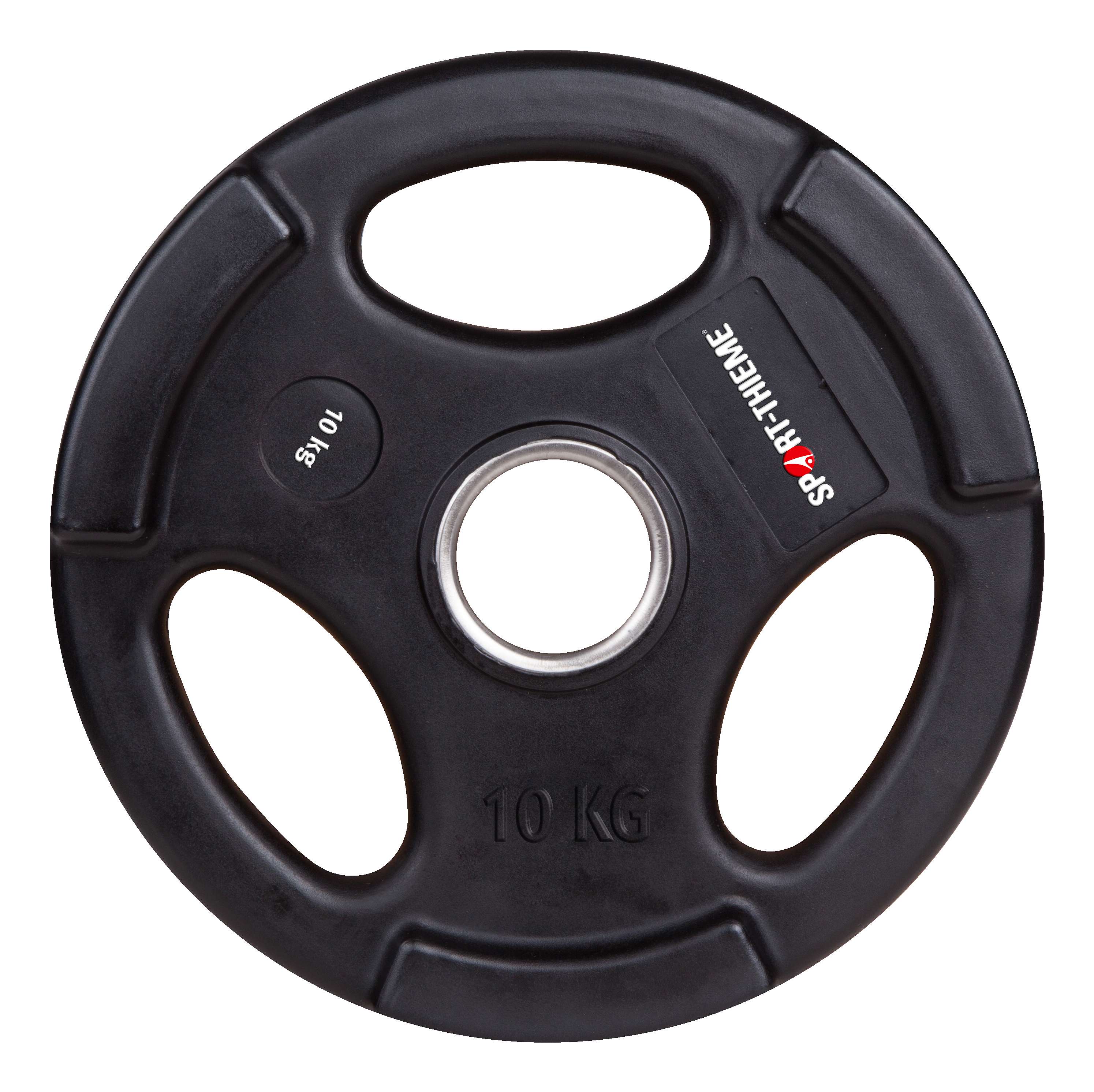 Sport-Thieme Hantelscheibe „Wettkampf“, PU, 10 kg