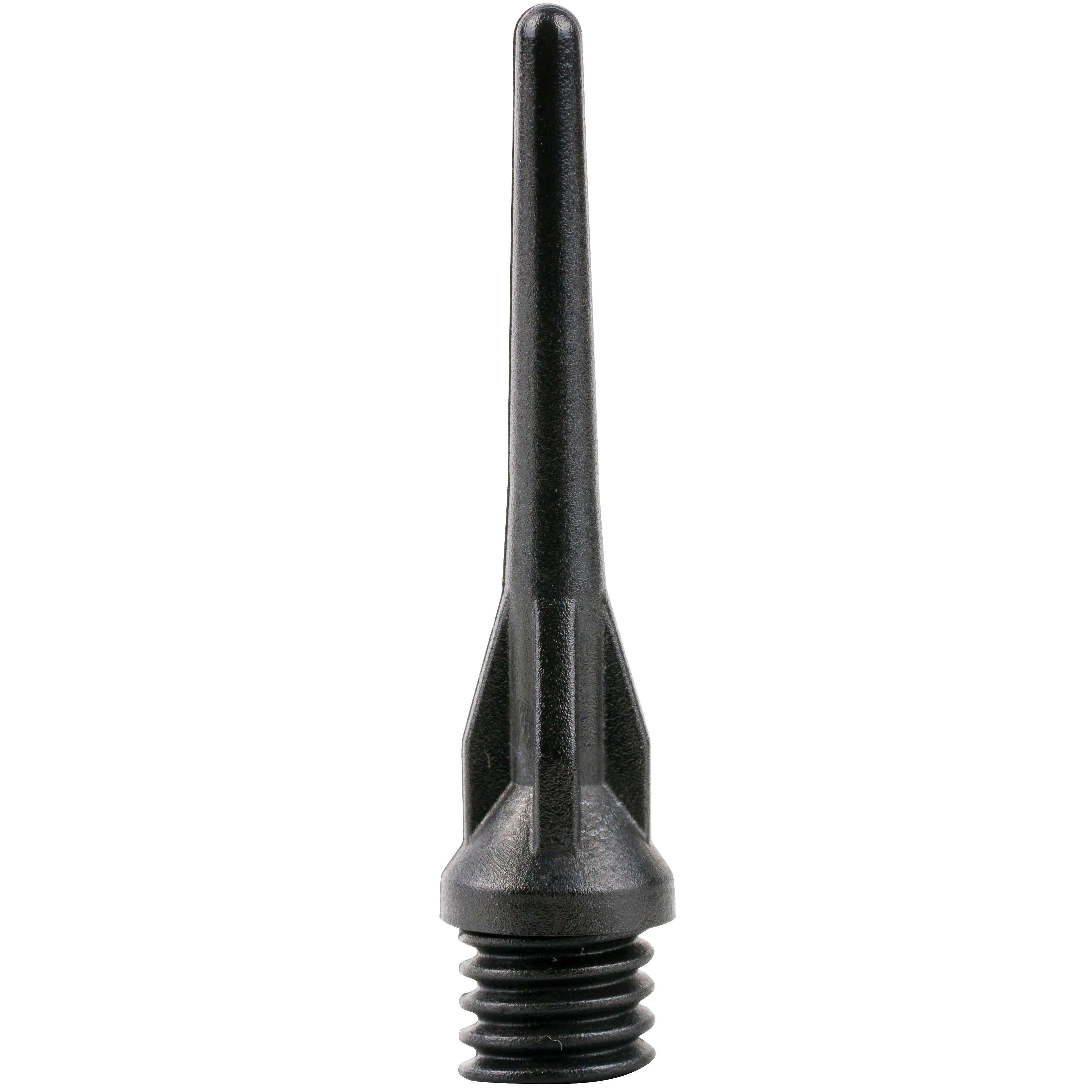 Kings Dart Dartspitzen „Longlife 2BA“, lang, Schwarz, 500 Stück