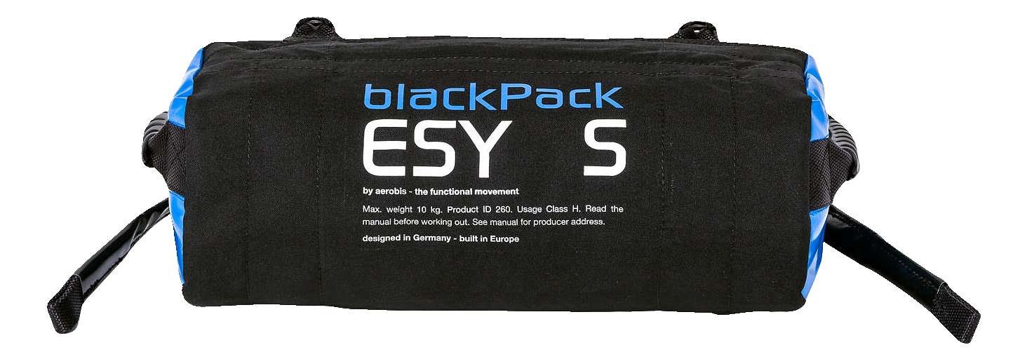 Aerobis Gewichtssack Blackpack „Esy“, S, 1×10 kg