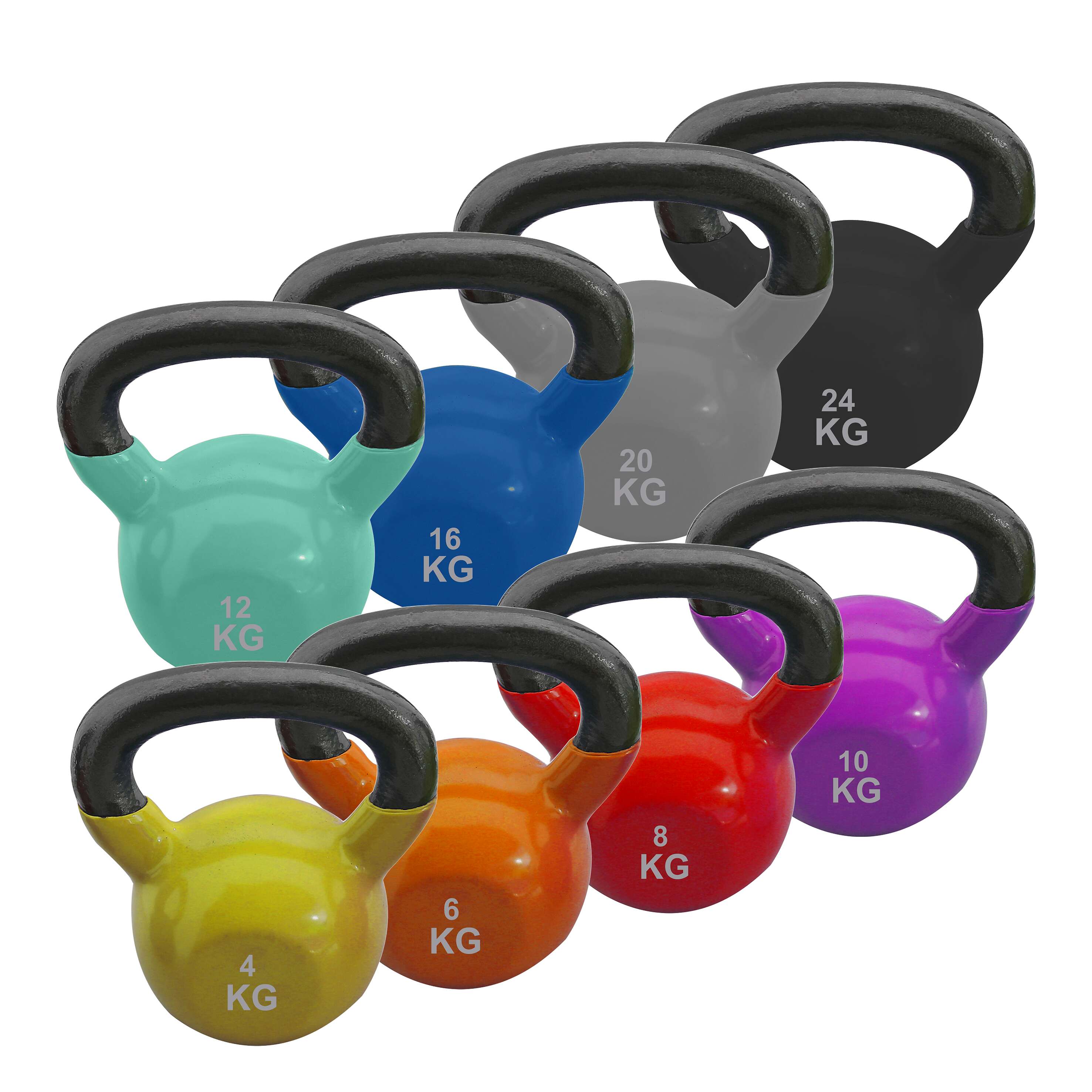 Sport-Thieme Kettlebell-Set „Vinyl“, Club