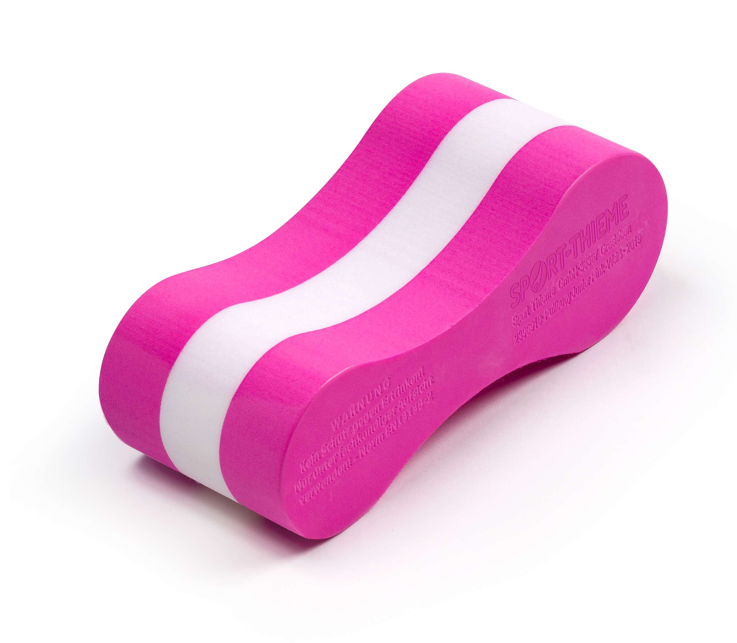 Sport-Thieme Pullbuoy „Junior“, Pink-Weiß