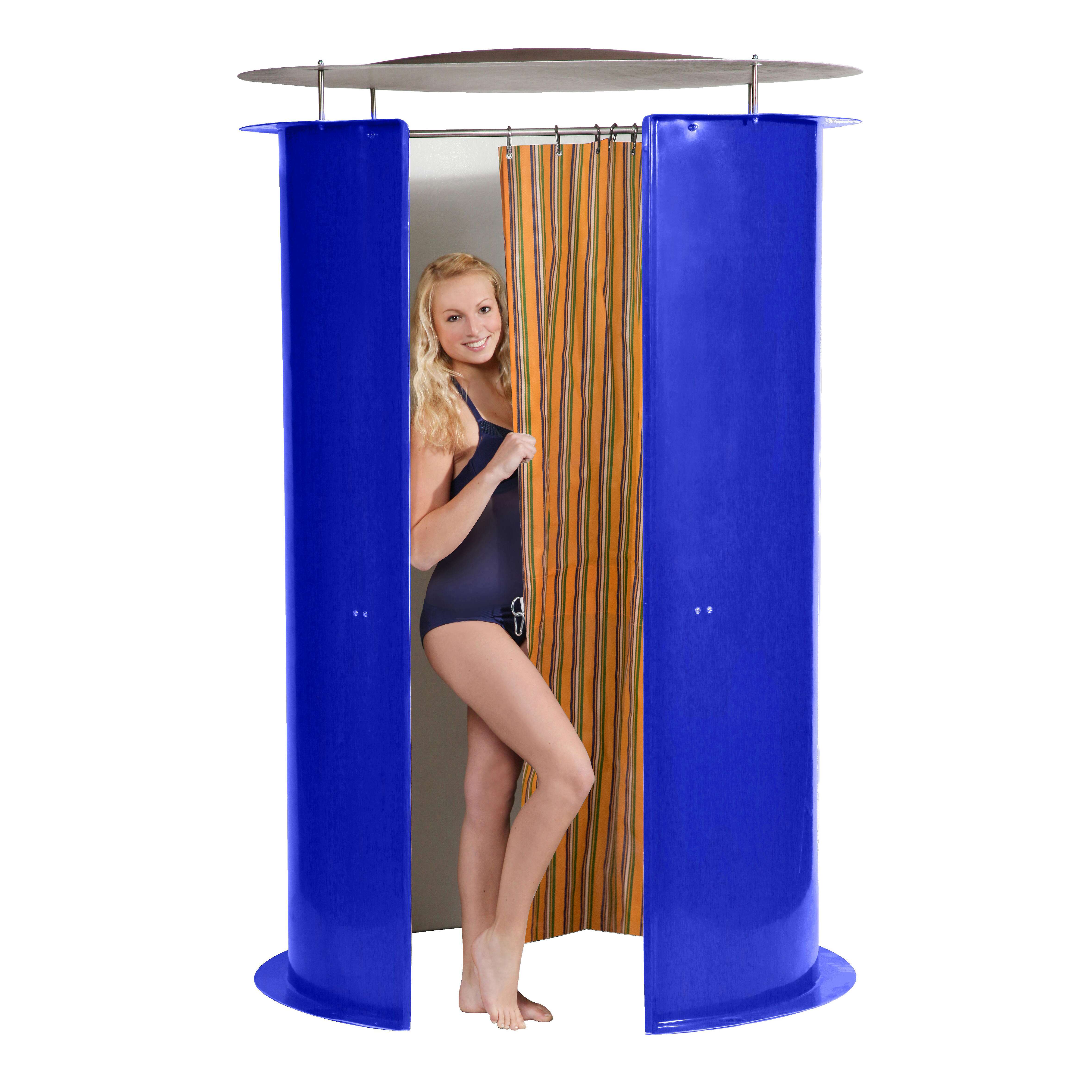 Sport-Thieme Umkleidekabine „Strandgut“, Blau