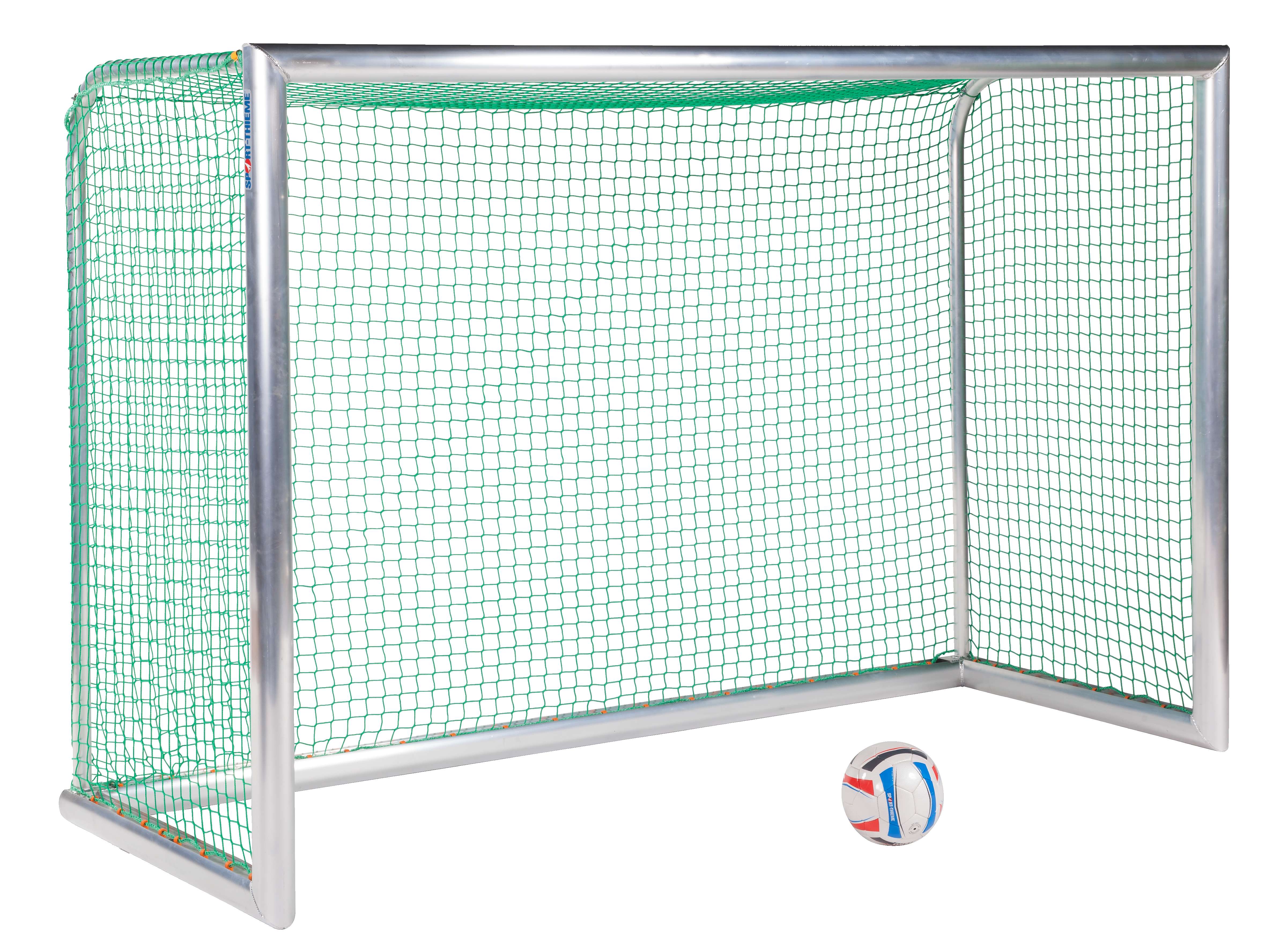 Sport-Thieme Mini-Fußballtor „Professional“, Inkl. Netz, grün (MW 4,5 cm), 2,40×1,60 m, Tortiefe 1,00 m