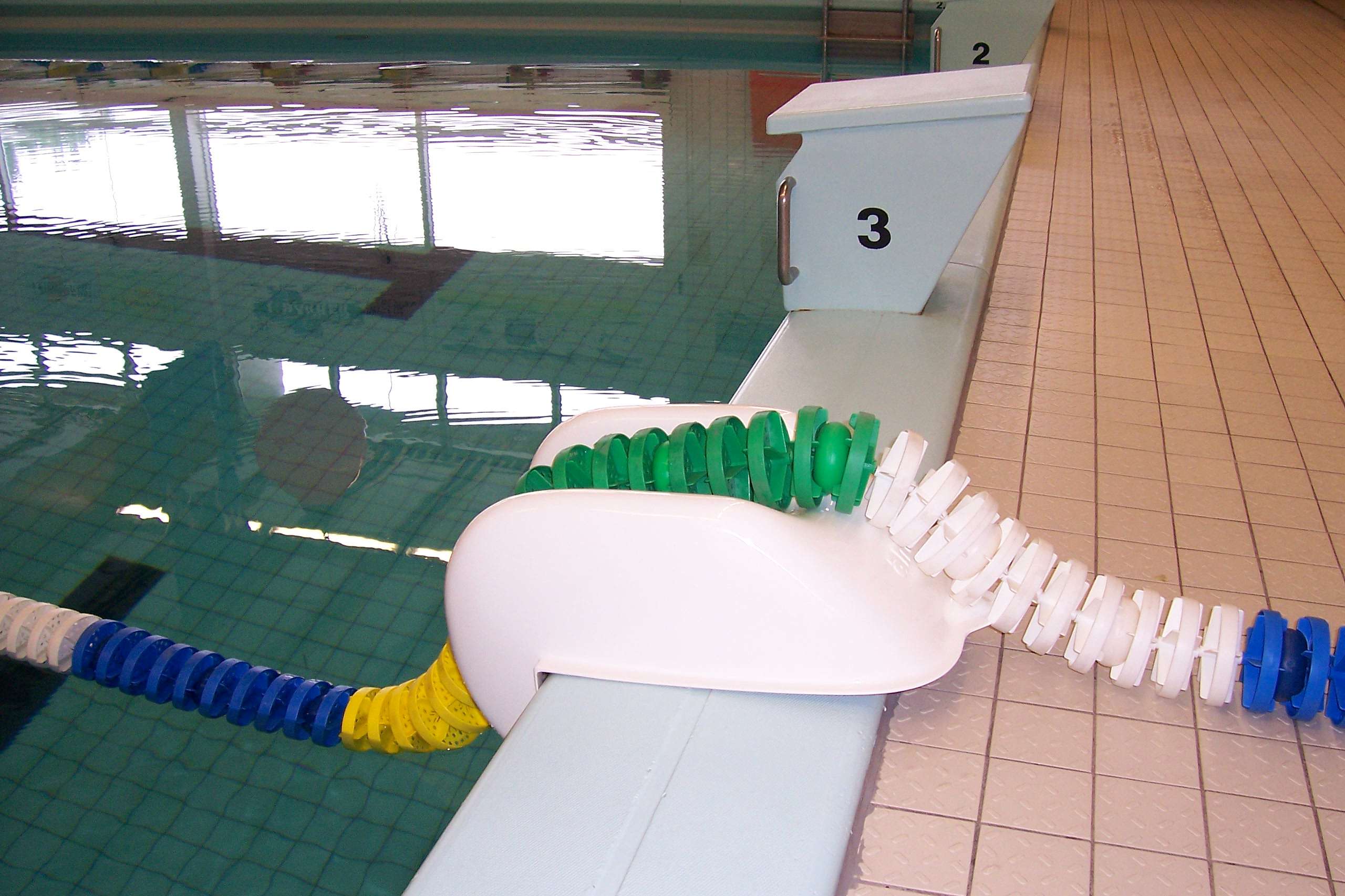 Schwimmleinen-Randschutz