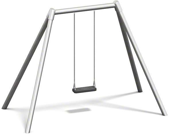 Playparc Einzelschaukel „Metall“, Aufhängehöhe 245 cm