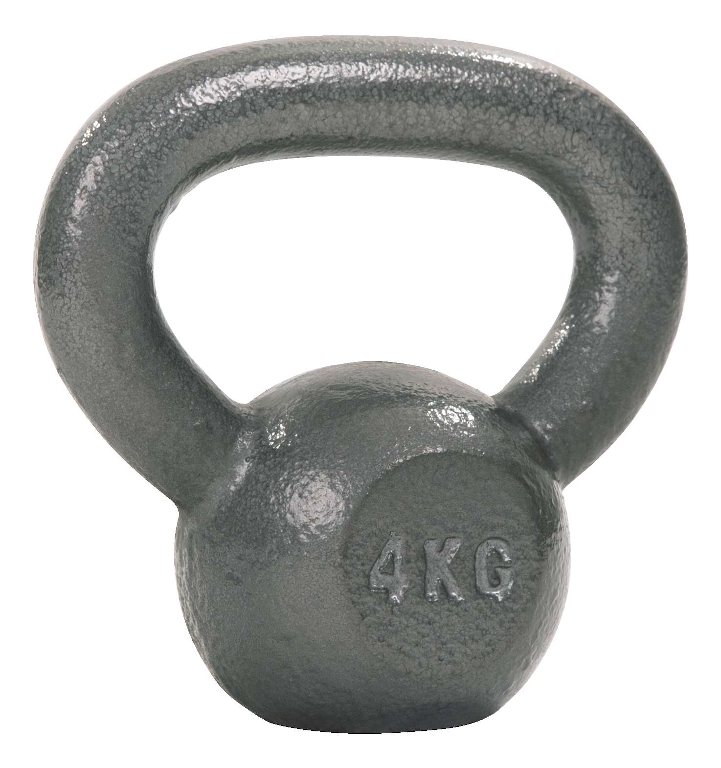 Sport-Thieme Kettlebell „Hammerschlag“, lackiert, Grau, 4 kg