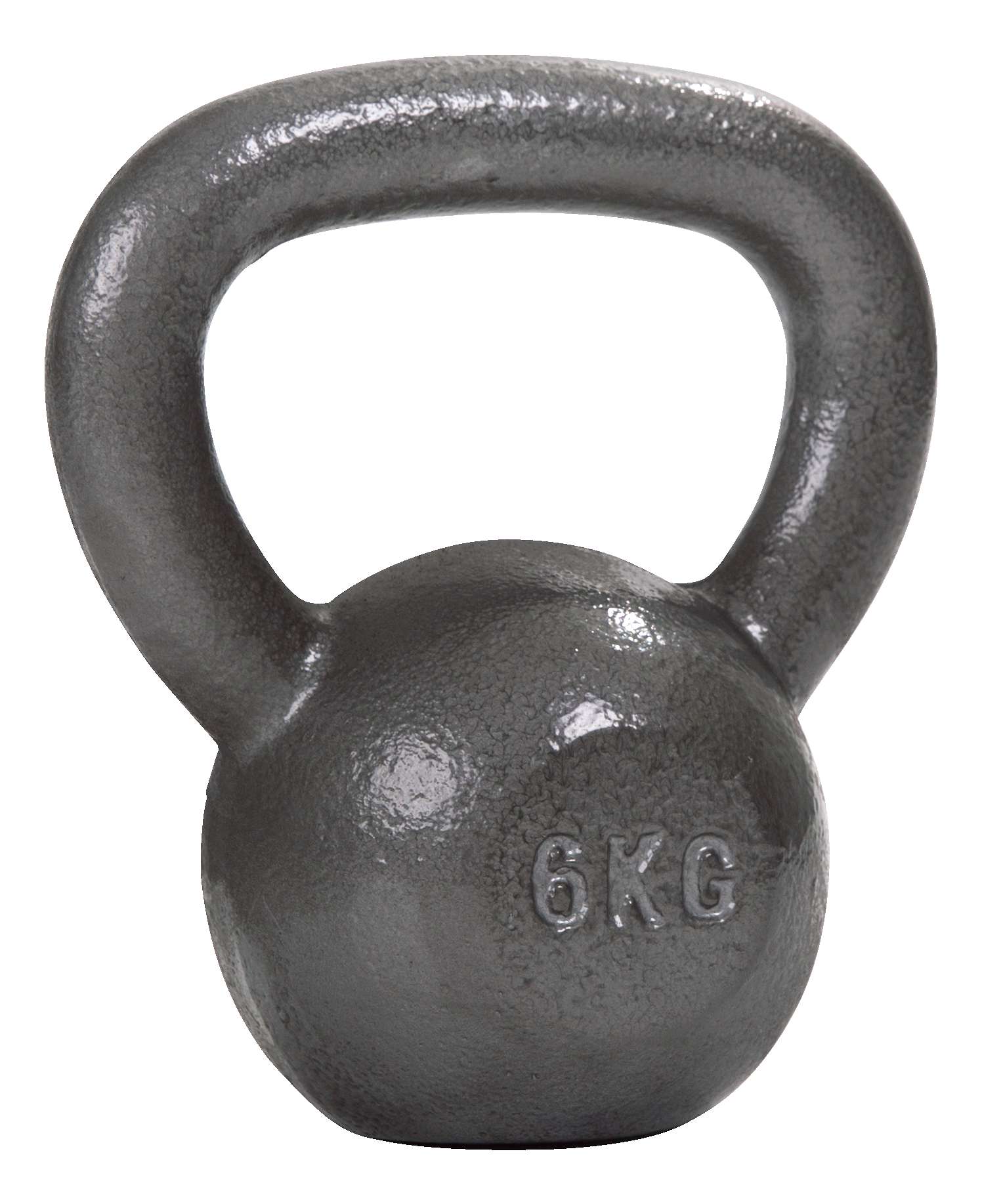 Sport-Thieme Kettlebell „Hammerschlag“, lackiert, Grau, 6 kg