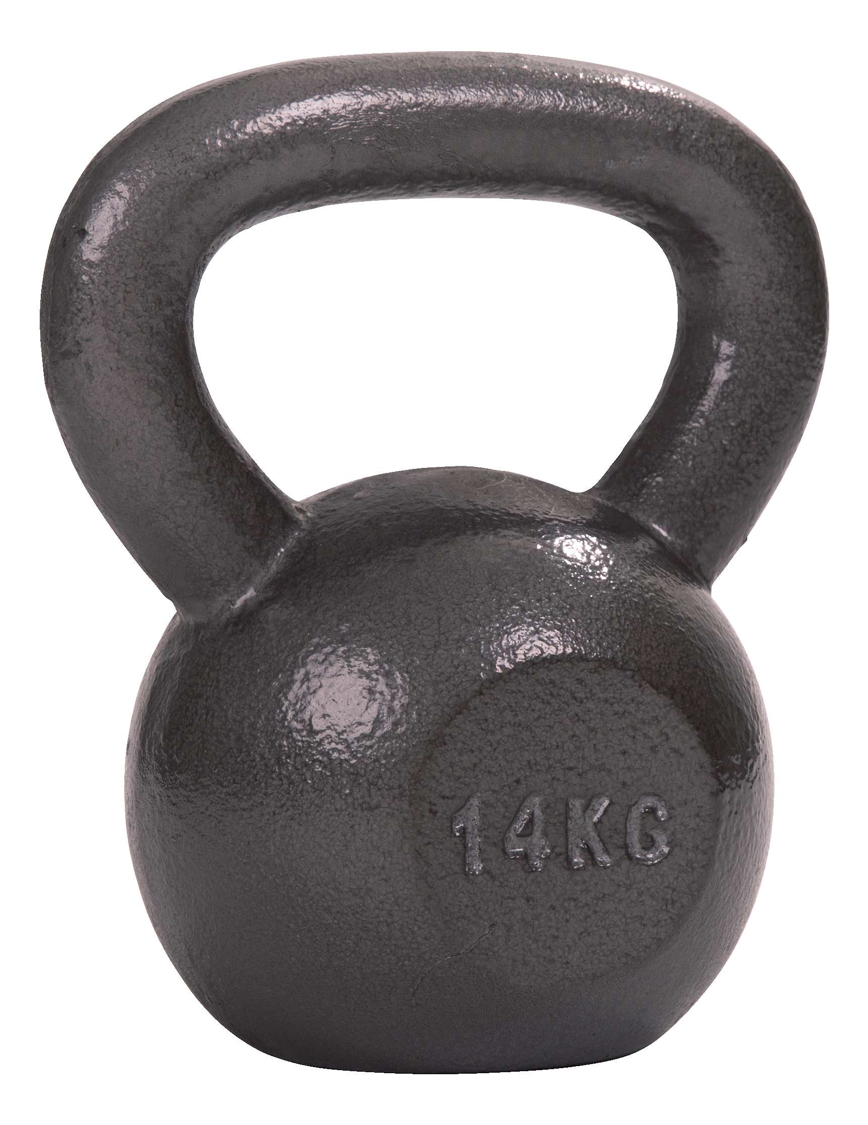 Sport-Thieme Kettlebell „Hammerschlag“, lackiert, Grau, 14 kg