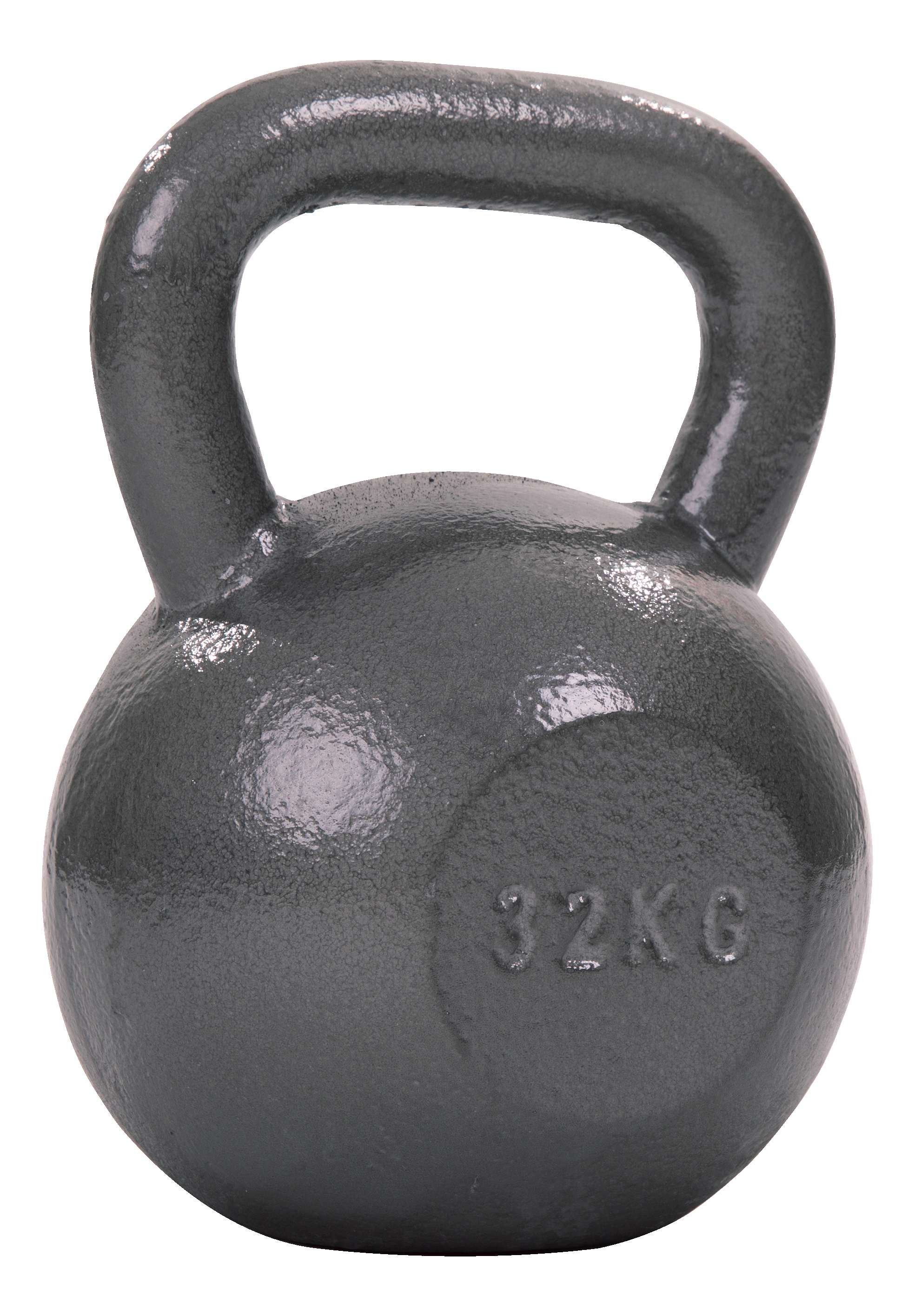 Sport-Thieme Kettlebell „Hammerschlag“, lackiert, Grau, 32 kg