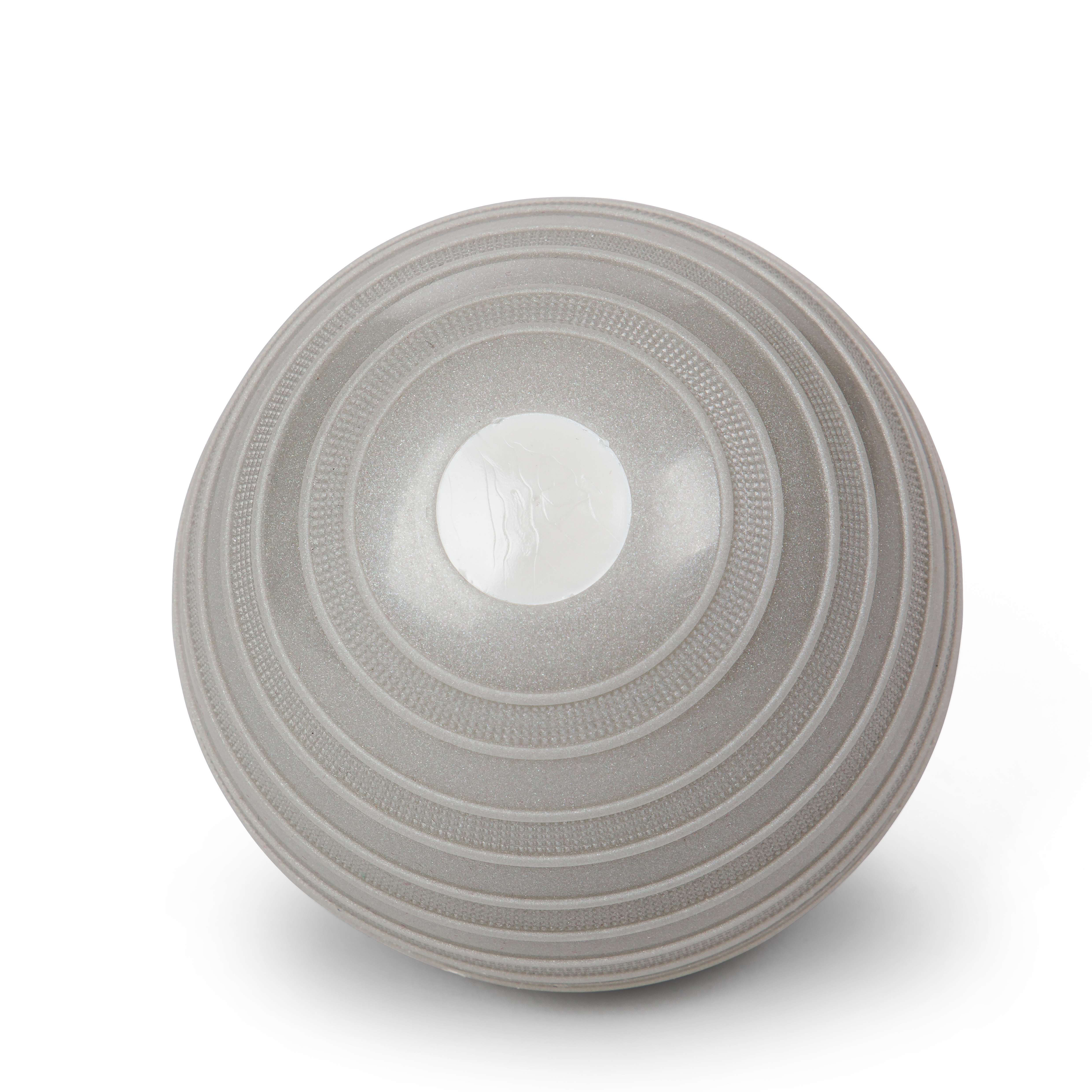 Togu Gewichtsball „Stonie“, 0,5 kg, Silber-Grau