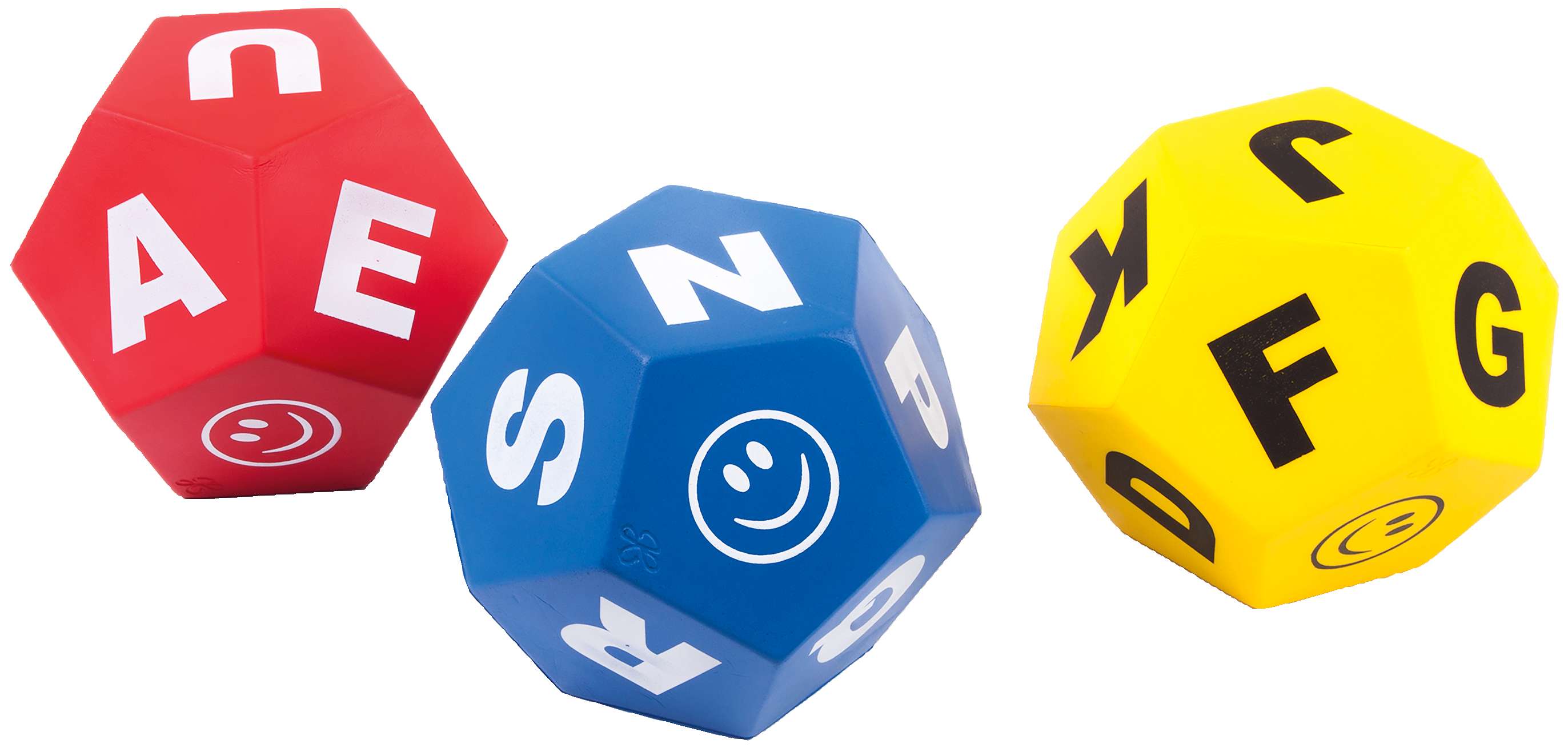 Spordas Schaumstoffwürfel-Set „Buchstaben“