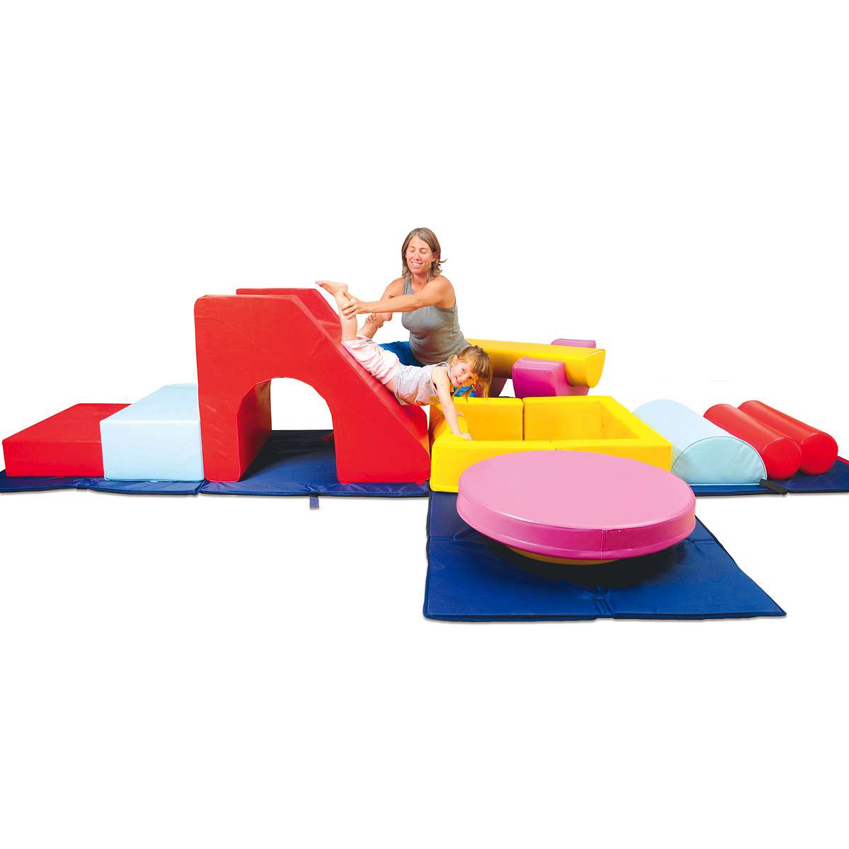 Schaumstoffbausteine-Set „Gymnastik-Box“, Kids