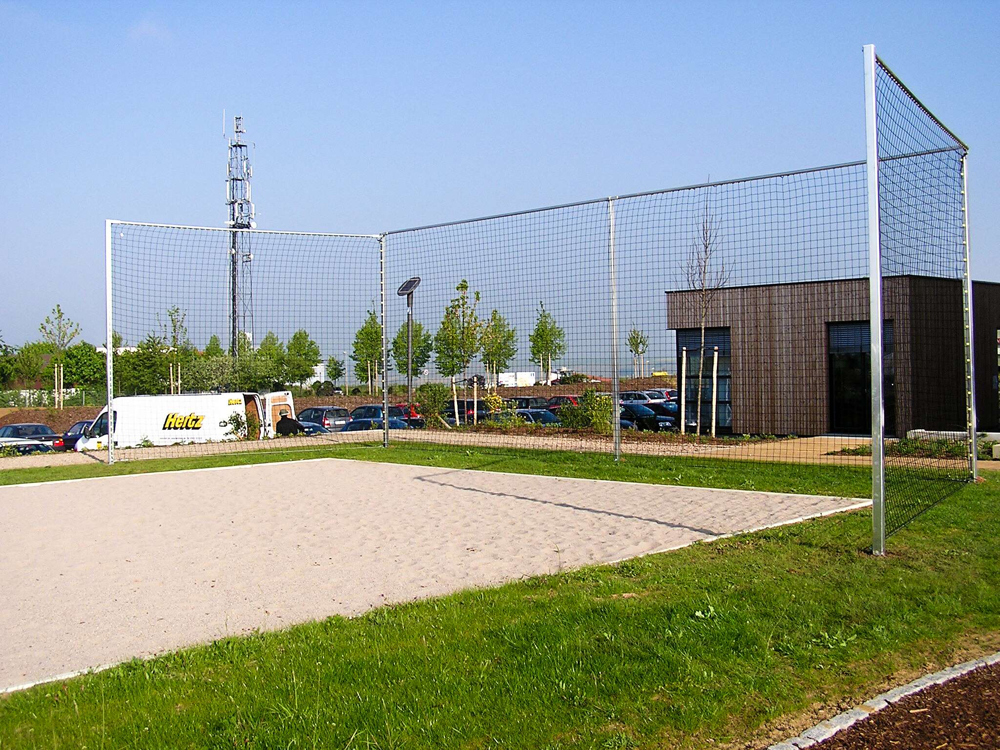 Standpfosten für Ballfangnetzanlage „Premium“, 550 cm