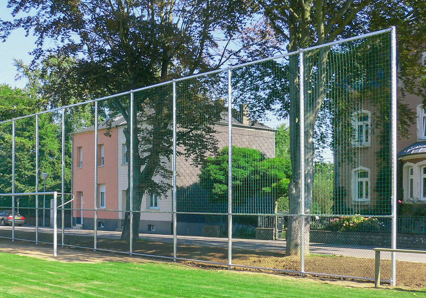 Standpfosten für Ballfangnetzanlage „Premium“, 650 cm
