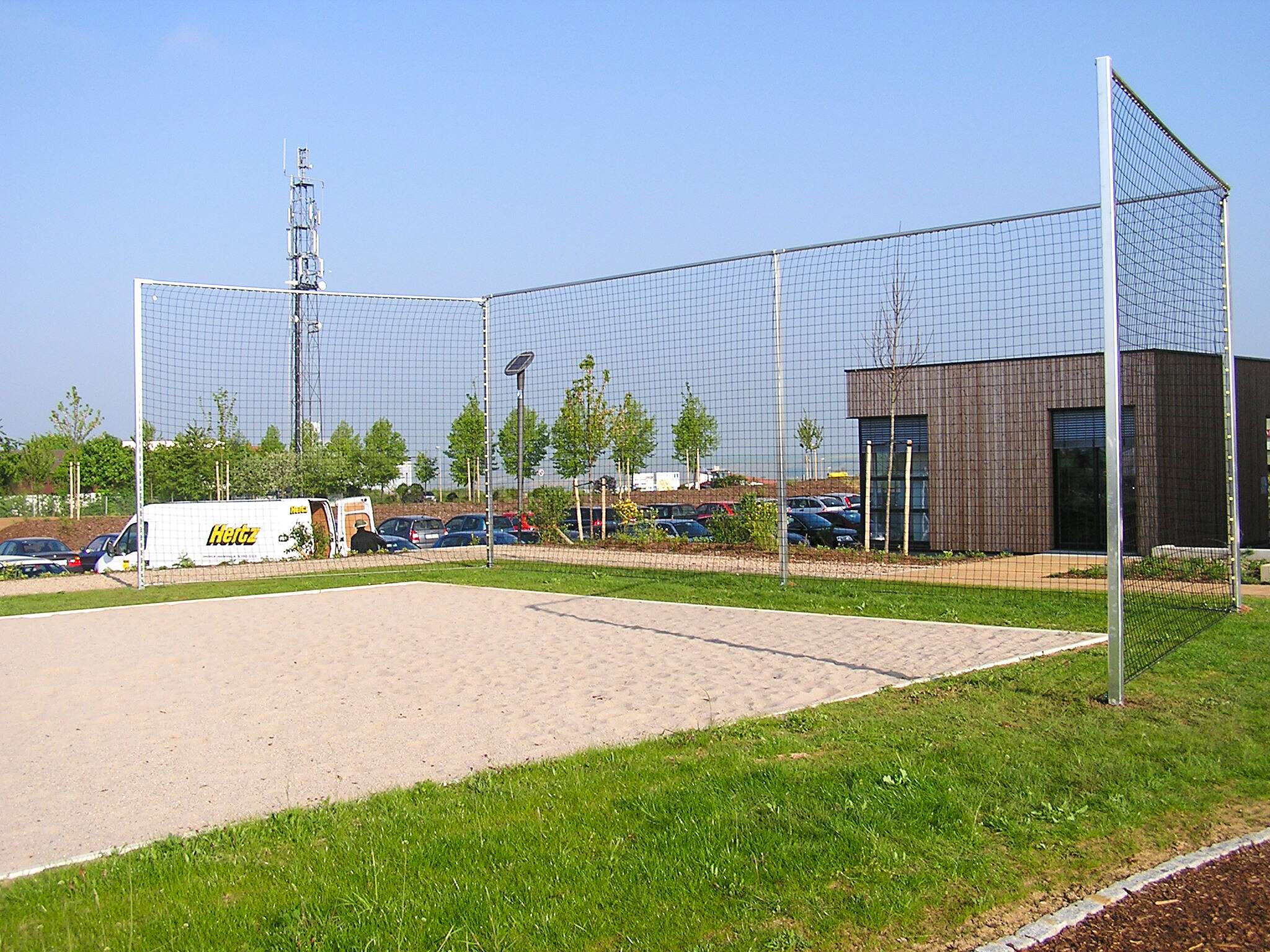 Eckpfosten für Ballfangnetzanlage „Premium“, 550 cm