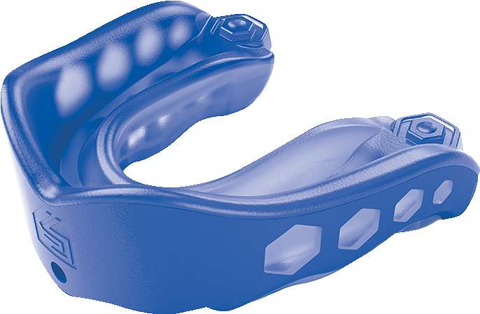 Shock Doctor Zahnschutz „Gel Max“, Blau, Jugend