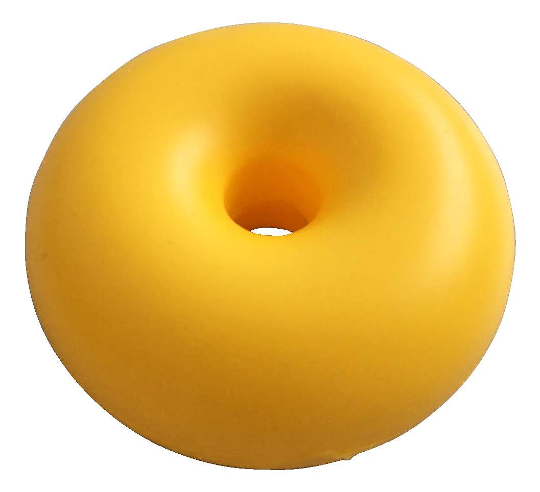 Sport-Thieme Schwimmkörper/Donut für Schwimmleine „Competition“, Gelb