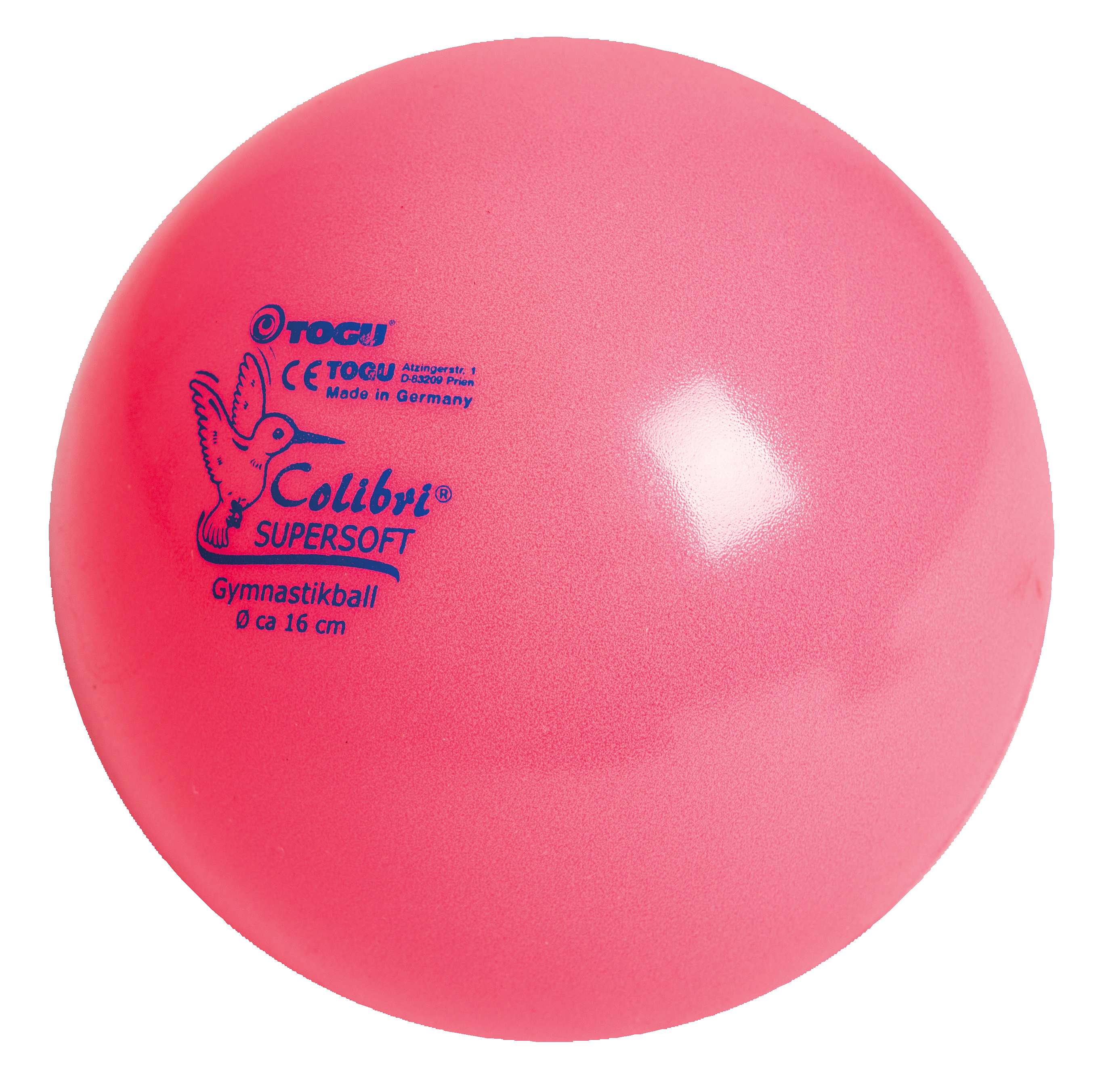 Togu Fitnessball „Colibri Supersoft“, Pink