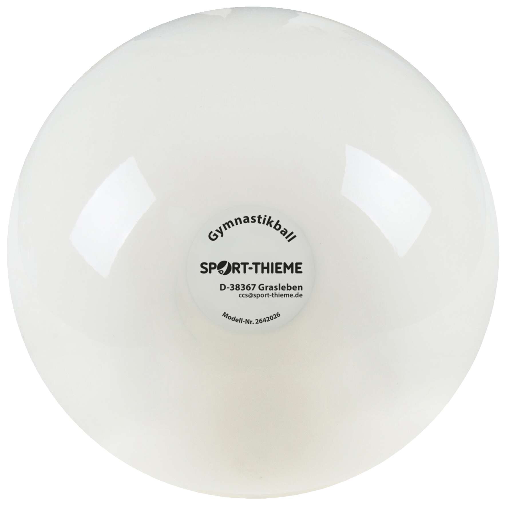 Sport-Thieme Gymnastikball „300“, Weiß