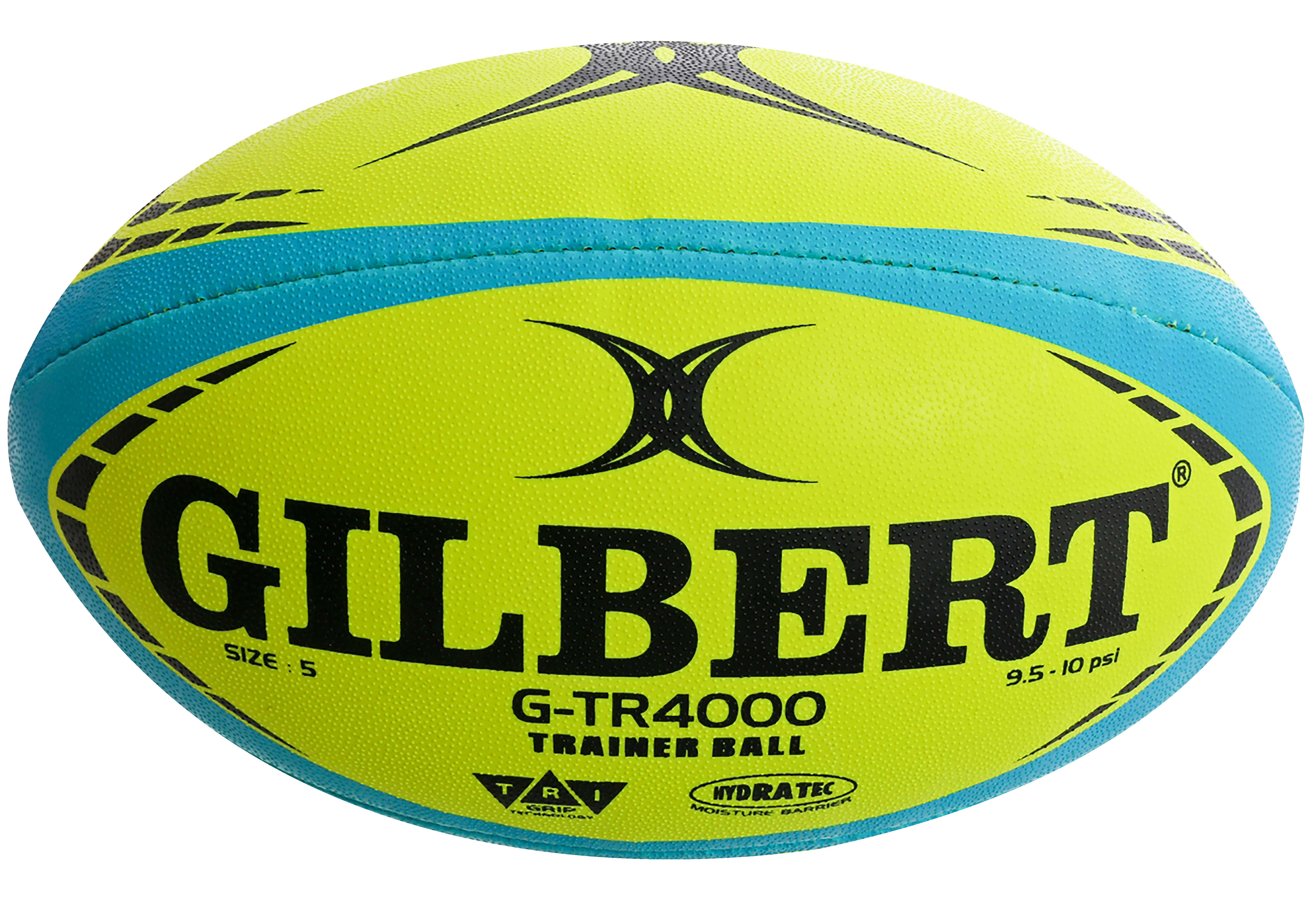 Gilbert Rugbyball „G-TR4000 Fluoro“, Größe 4