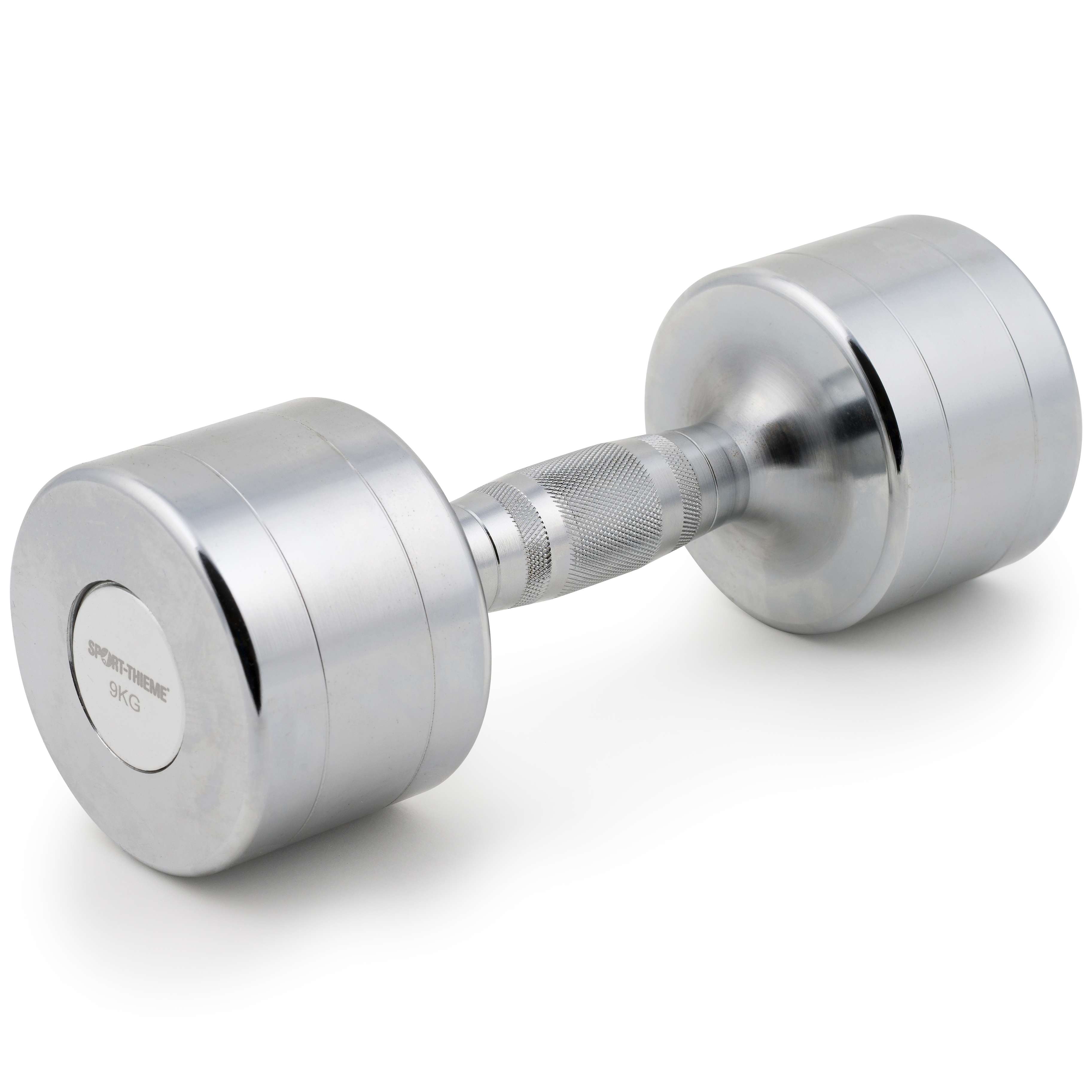 Sport-Thieme Kompakthantel „Chrom“, 9 kg