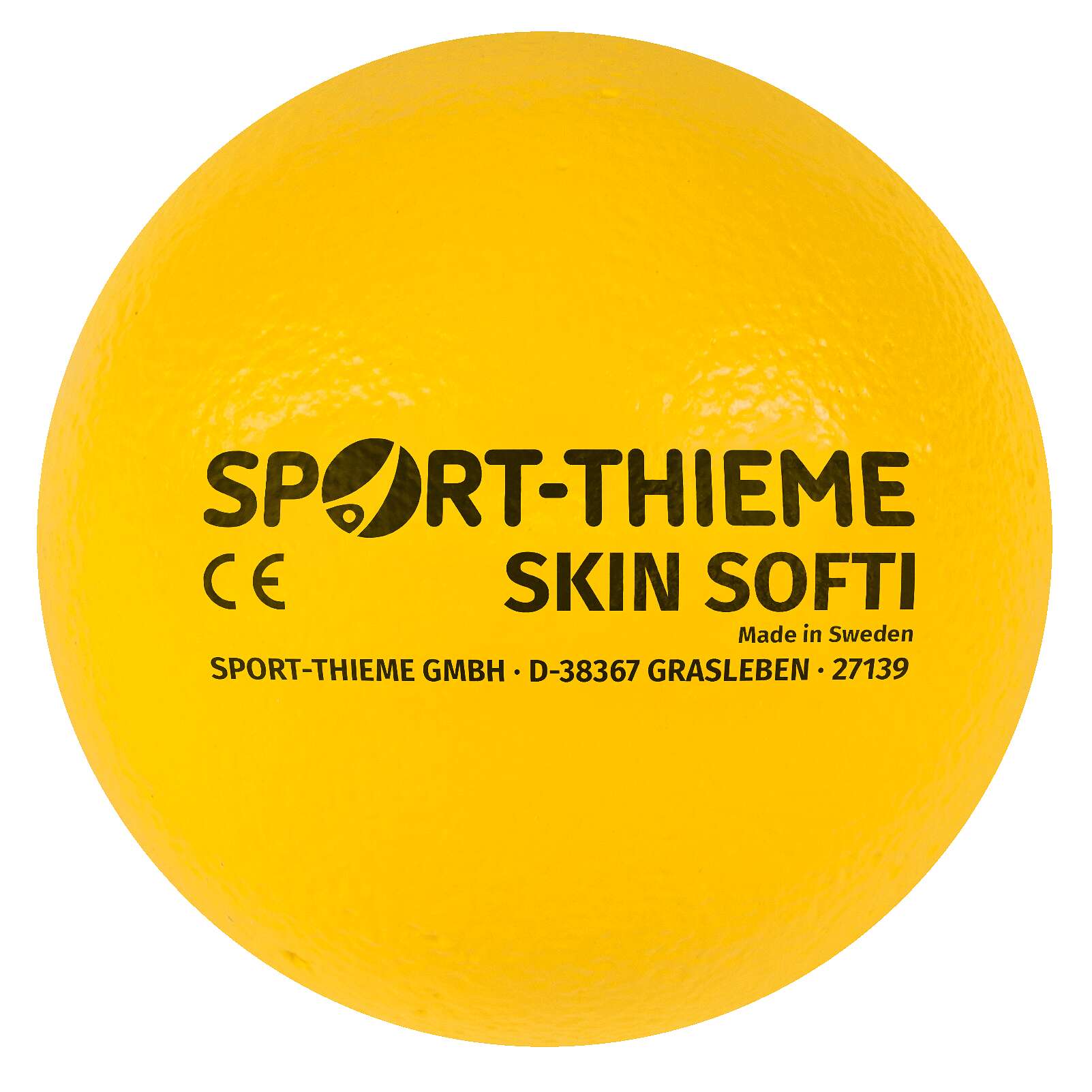 Sport-Thieme Weichschaumball „Skin Softi“, Gelb