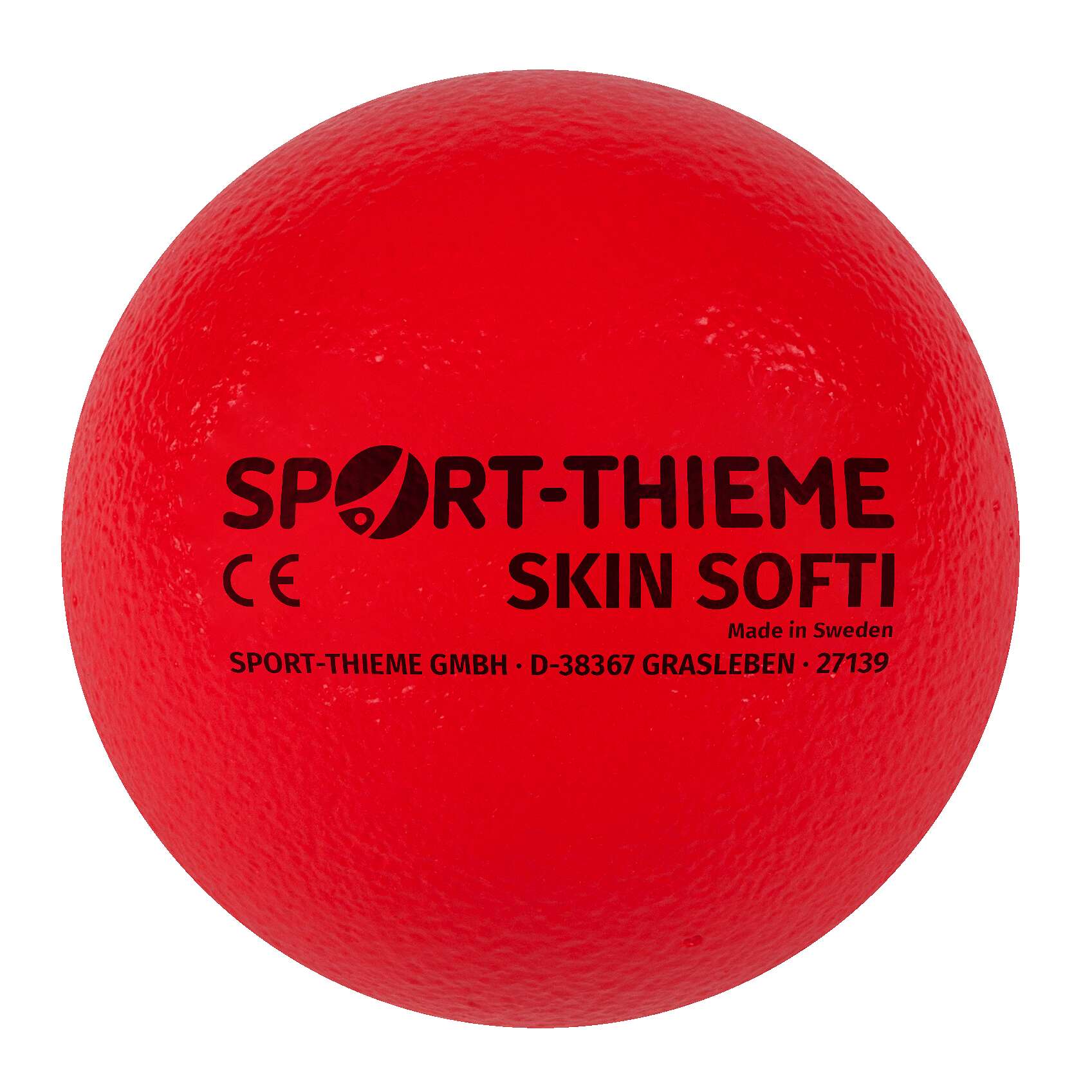 Sport-Thieme Weichschaumball „Skin Softi“, Rot