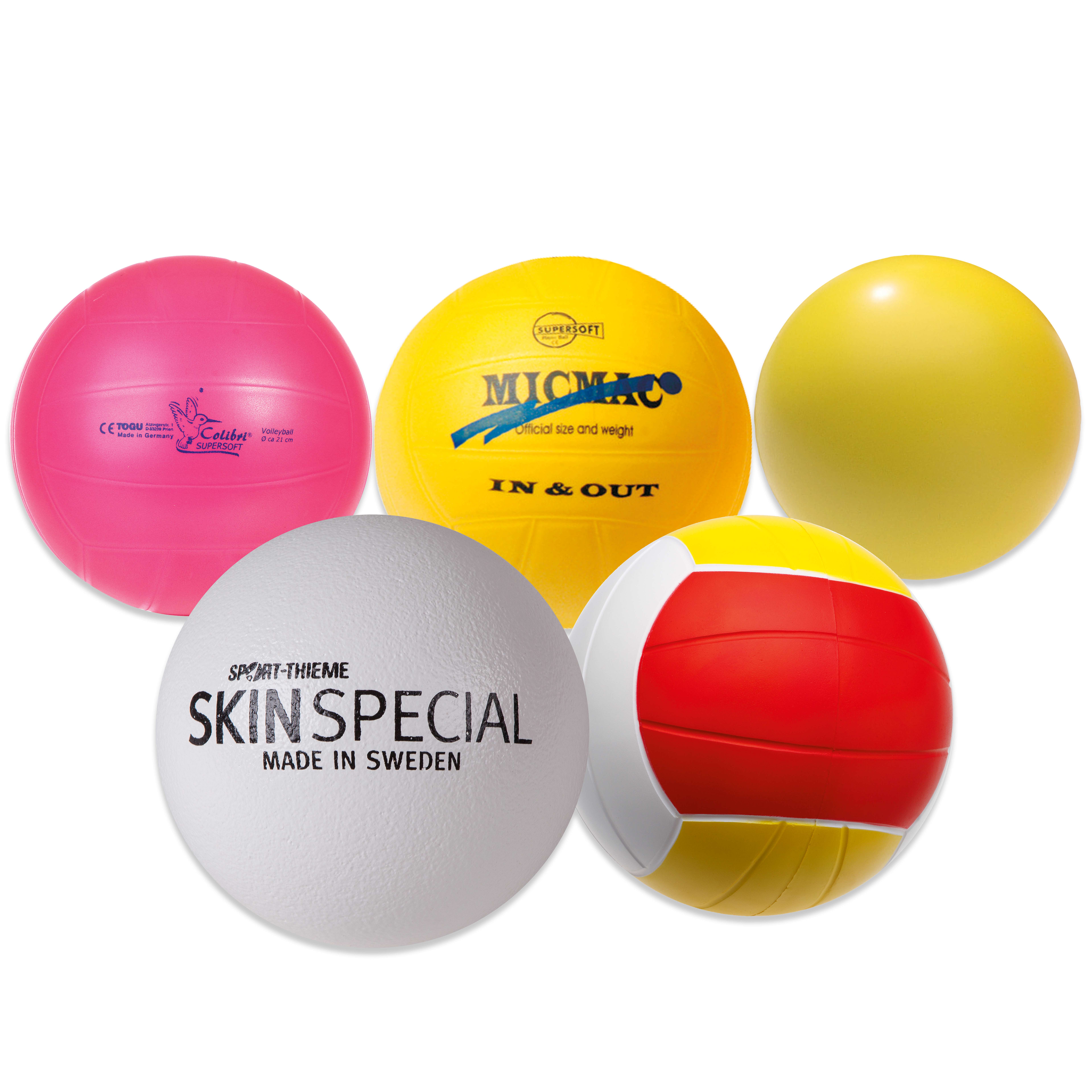 Weichschaumbälle-Set „Soft Play Volleyball“