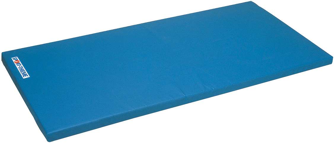 Sport-Thieme Turnmatte „Super“, 200x125x6 cm, Polygrip Blau, Basis