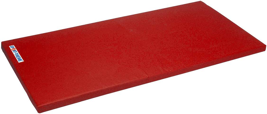 Sport-Thieme Turnmatte „Spezial“, 150x100x6 cm, Polygrip Rot, Basis