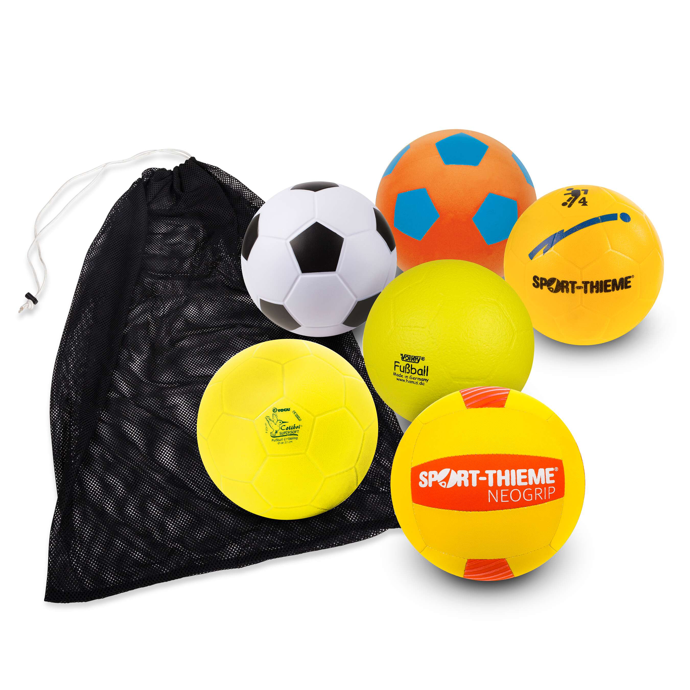 Weichschaumbälle-Set „Fußball – Best of Soft“