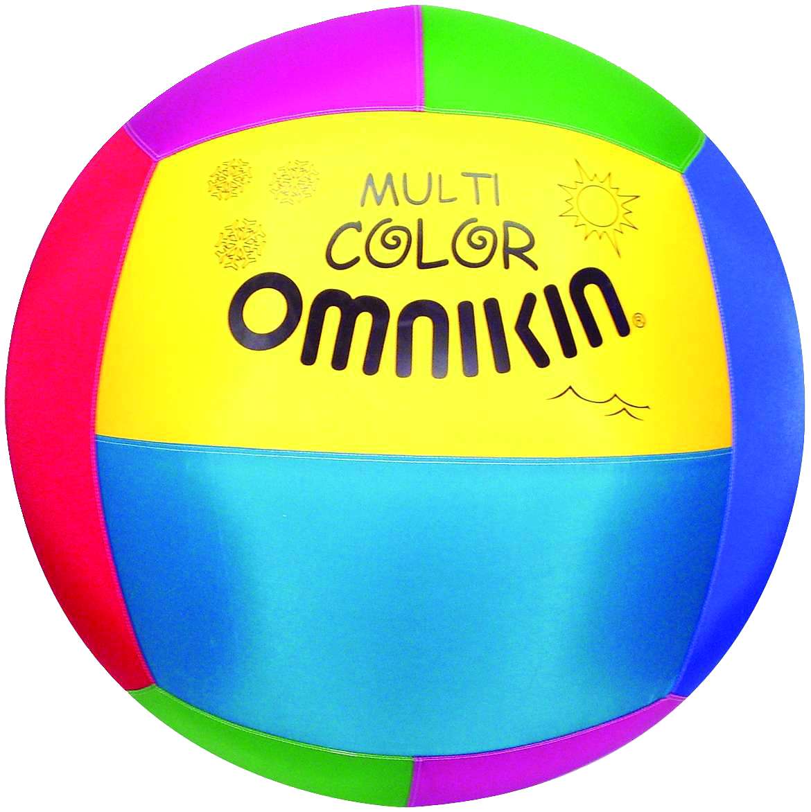 Omnikin Riesenball „Multicolor“, ø 100 cm