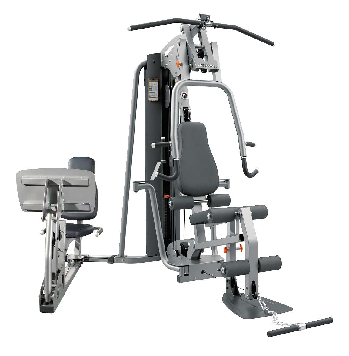 Life Fitness Kraftstation „G4“, Mit Beinpresse