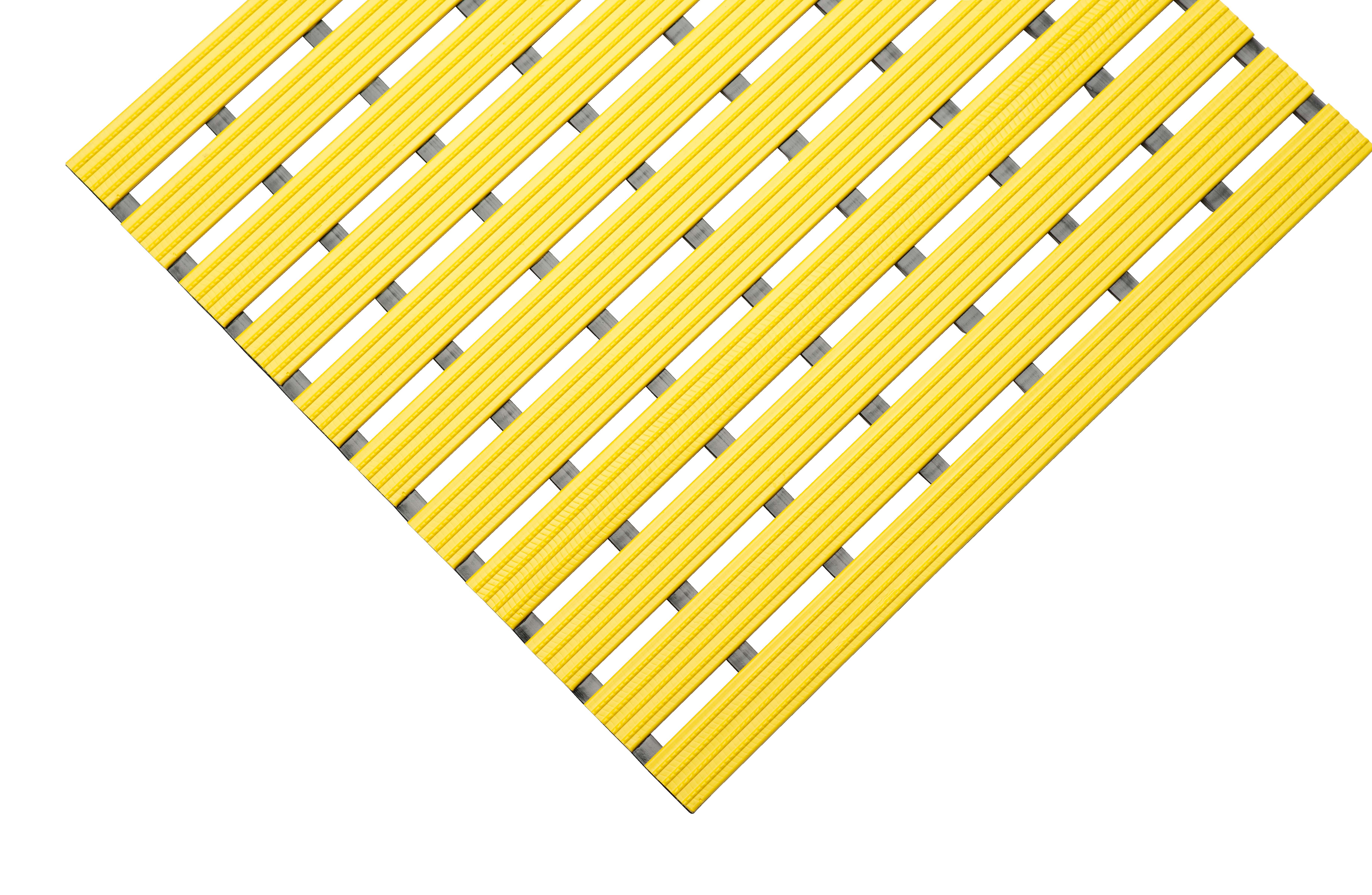 EHA Bädermatte „ManuPlast“, 100 cm, Gelb